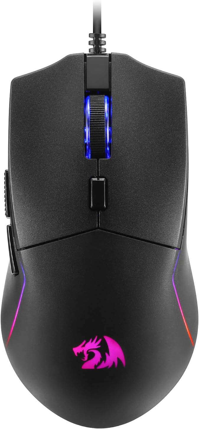 MOUSE GAMER REDRAGON M730 RGB CABLEADO 10K DPI LIGERO - 1