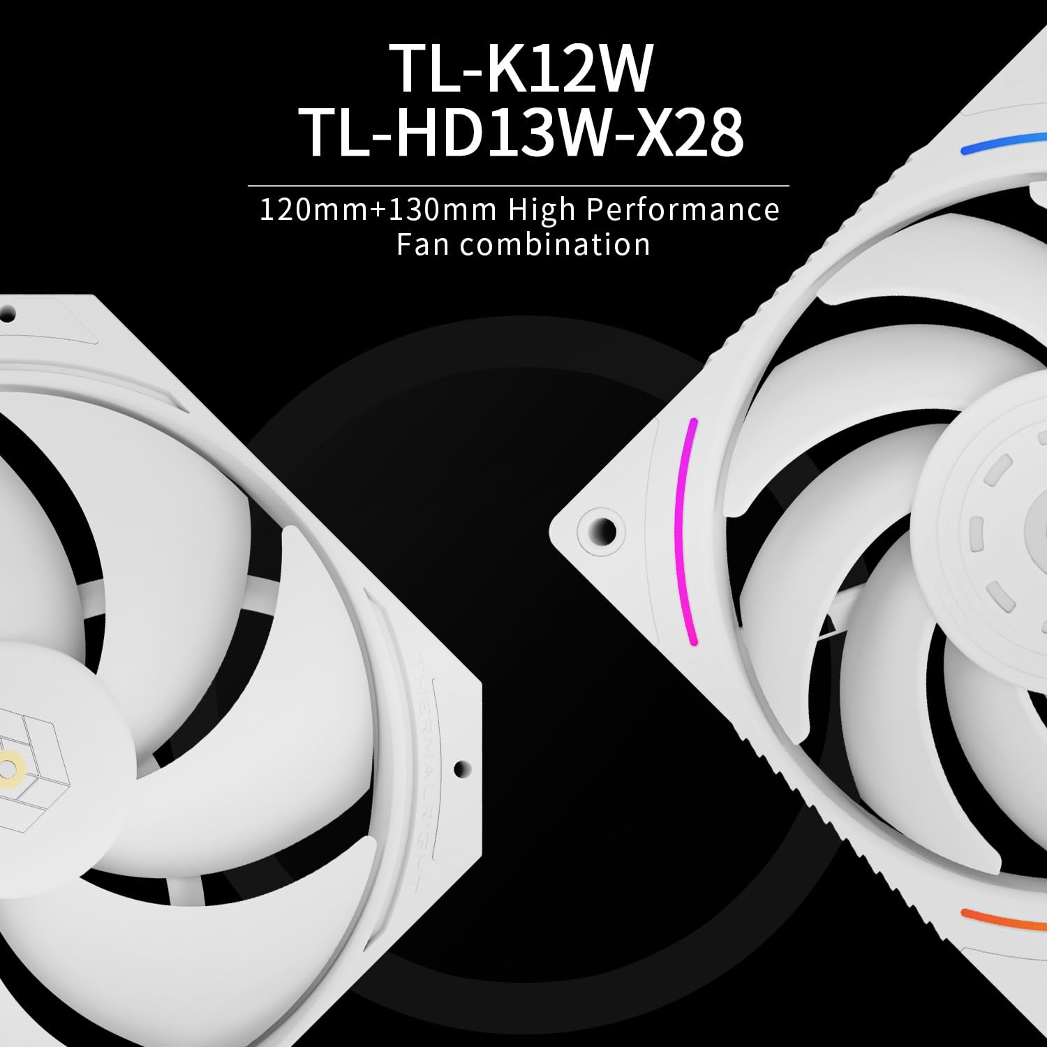 ENFRIADOR DE CPU THERMALRIGHT ROYAL PRETOR 130 ULTRA WHITE 7 HEAT PIPES PARA INTEL Y AMD - 5