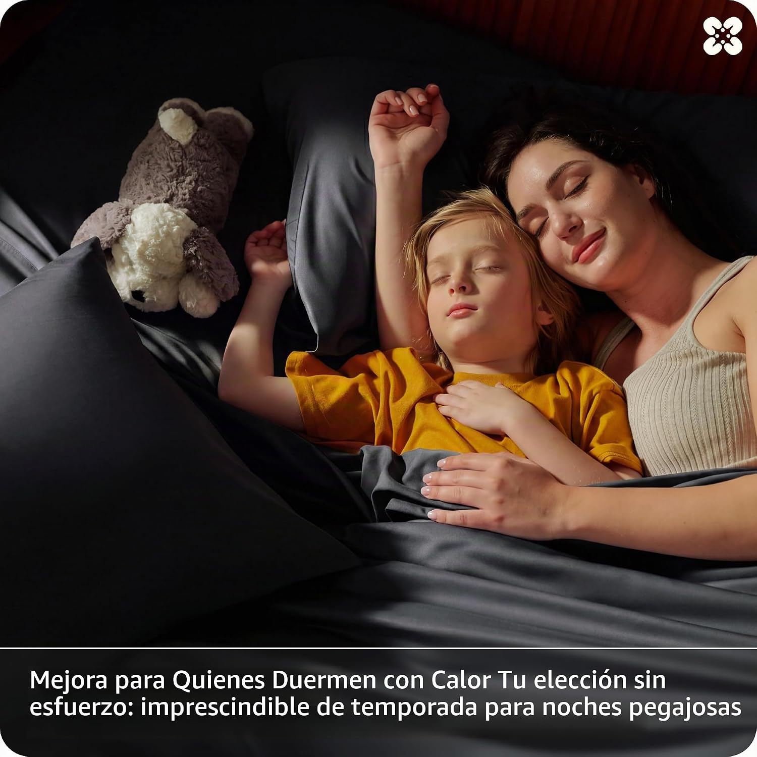 JUEGO DE SÁBANAS BEDSURE PUREWOVEN 100% RAYÓN DE BAMBÚ FULL 4 PIEZAS - 3