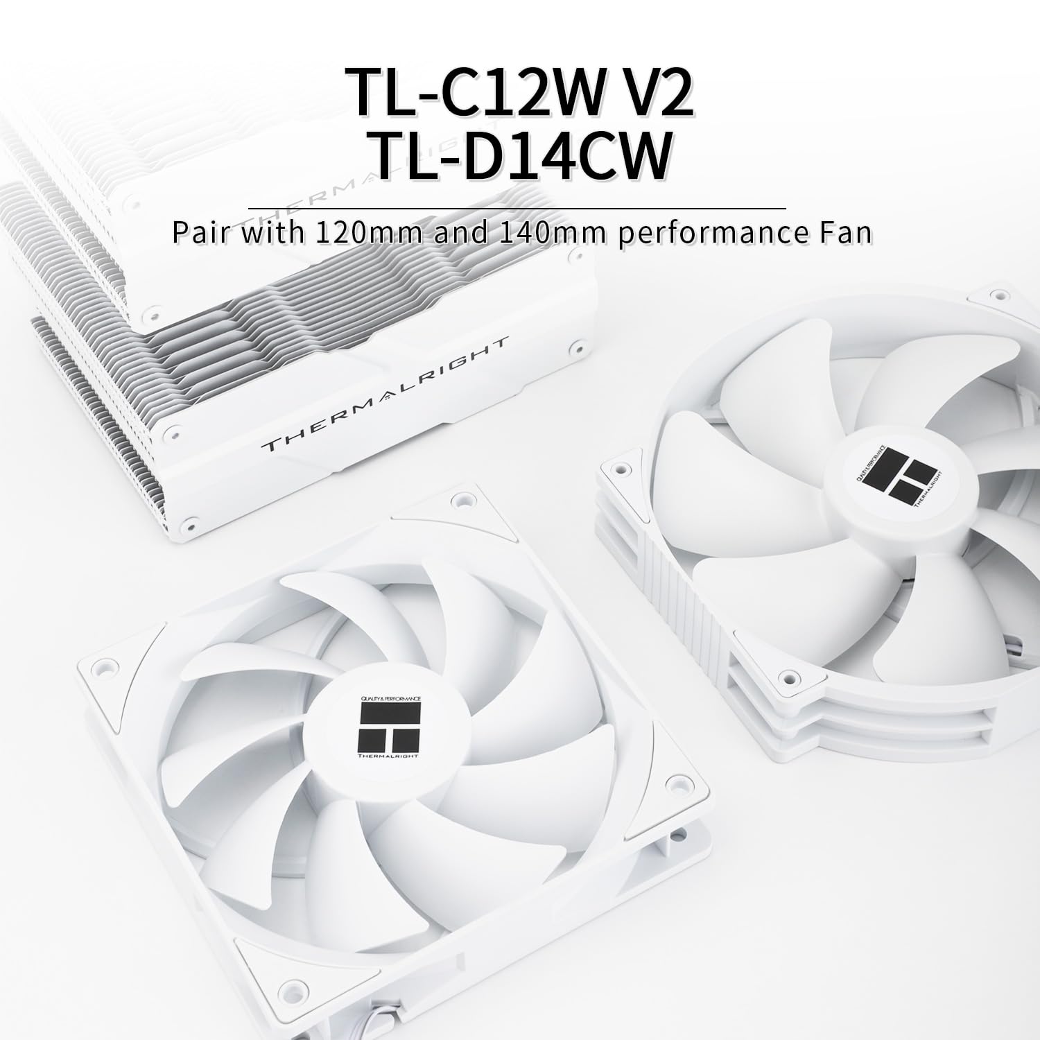 ENFRIADOR DE CPU THERMALRIGHT PEERLESS ASSASSIN 140 BLANCO CON DOBLE TORRE Y 6 HEAT PIPES - 5