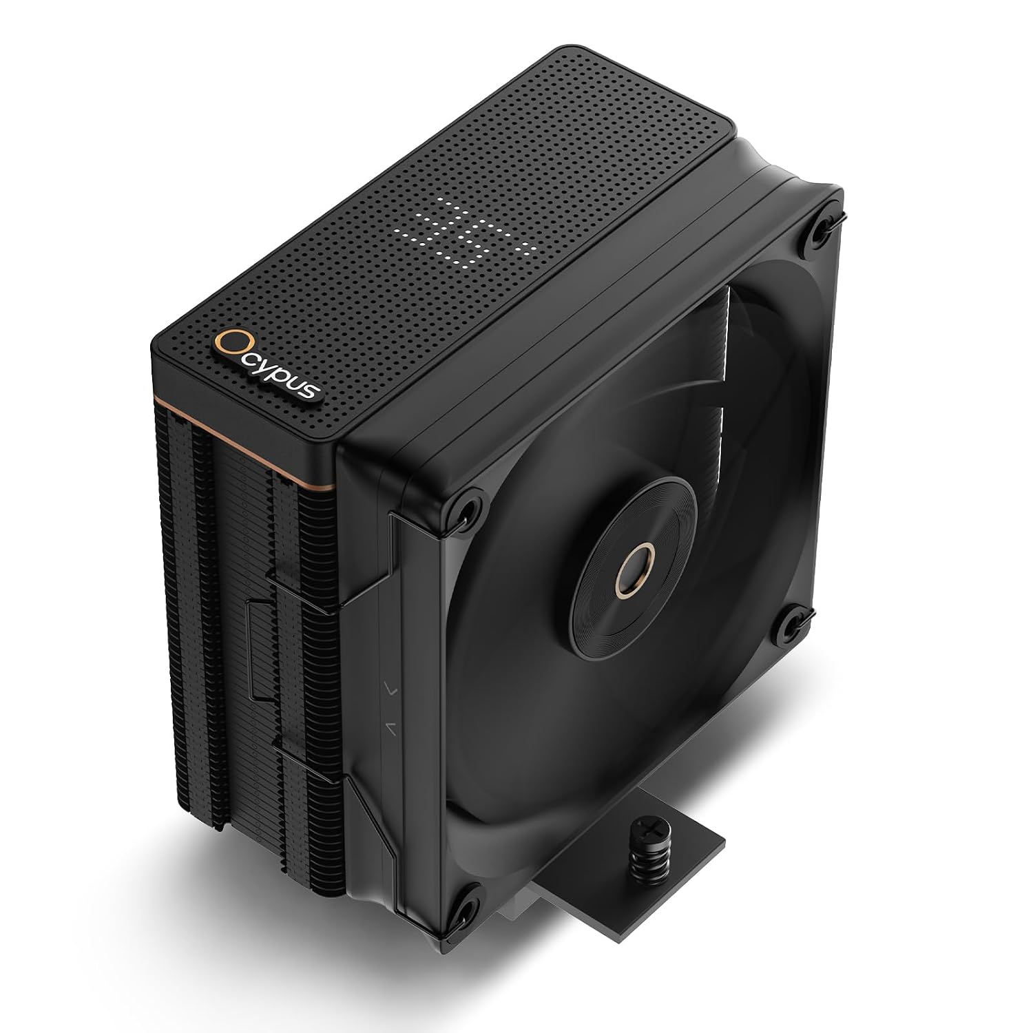 REFRIGERADOR DE CPU OCYPUS IOTA A40 CON PANTALLA, COOLER TORRE SIMPLE PARA PC GAMING - 1