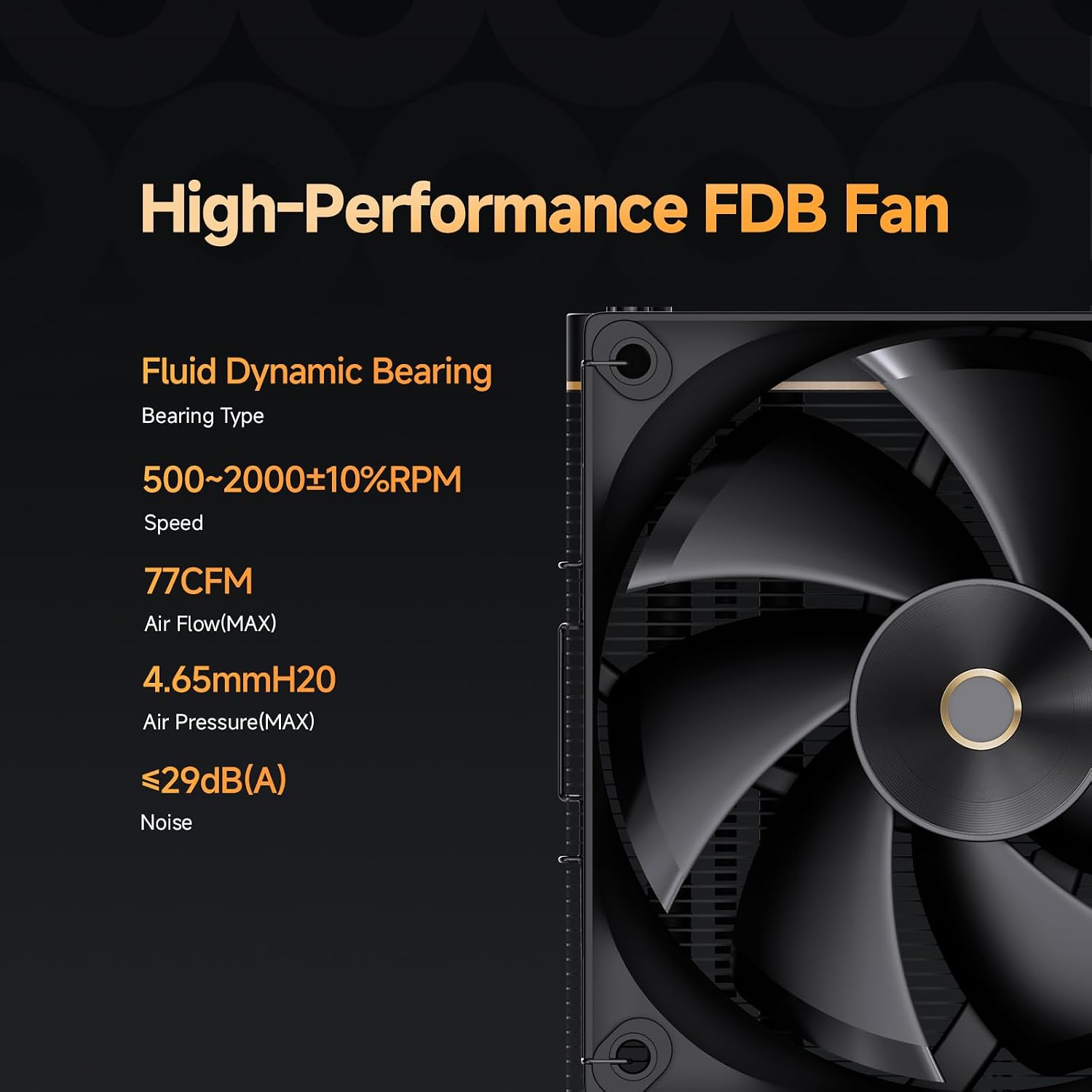 REFRIGERADOR DE CPU OCYPUS IOTA A40 CON PANTALLA, COOLER TORRE SIMPLE PARA PC GAMING - 5