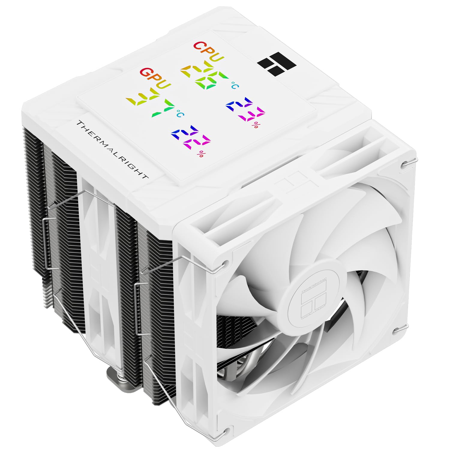 ENFRIADOR DE CPU THERMALRIGHT PEERLESS ASSASSIN 120 DIGITAL BLANCO CON 6 HEATPIPES DE 6MM - 1