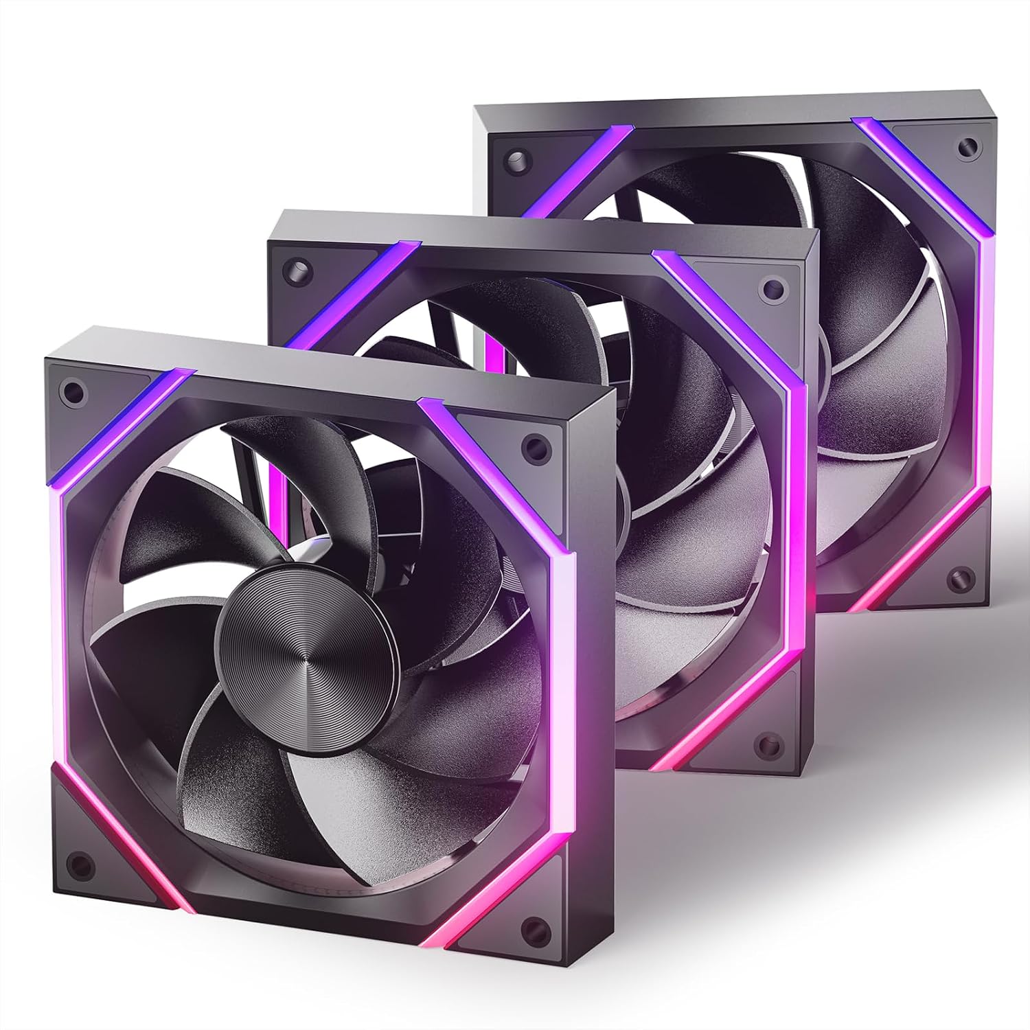 COOLER INTERNO ASIAHORSE NYOTA 120MM ARGB CON CONTROL DE VELOCIDAD 800-1800RPM - 1