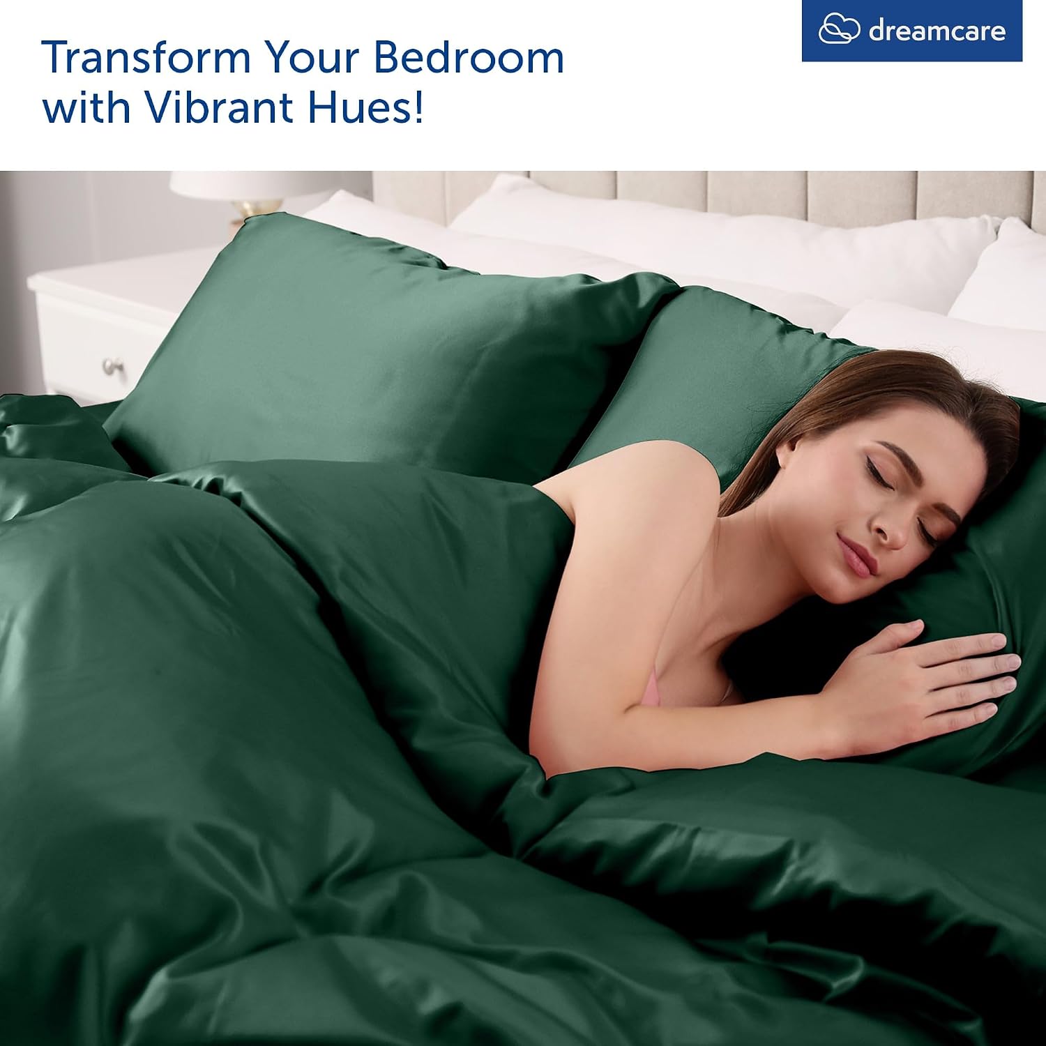 JUEGO DE SÁBANAS KING SIZE DREAMCARE 6 PIEZAS MICROFIBRA - 4