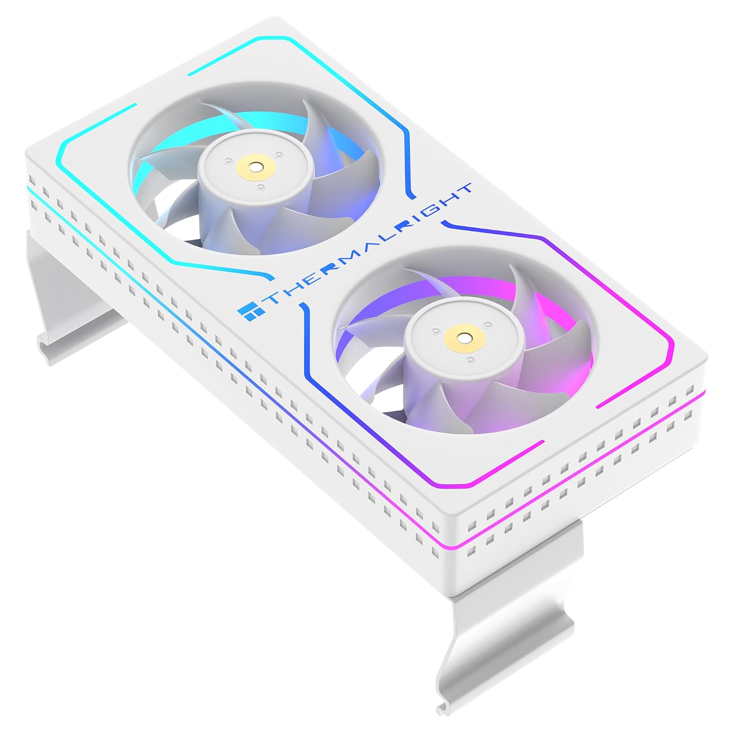 ENFRIADOR PARA RAM THERMALRIGHT MC-2 ARGB CON DOBLE VENTILADOR PWM 3200RPM - 1