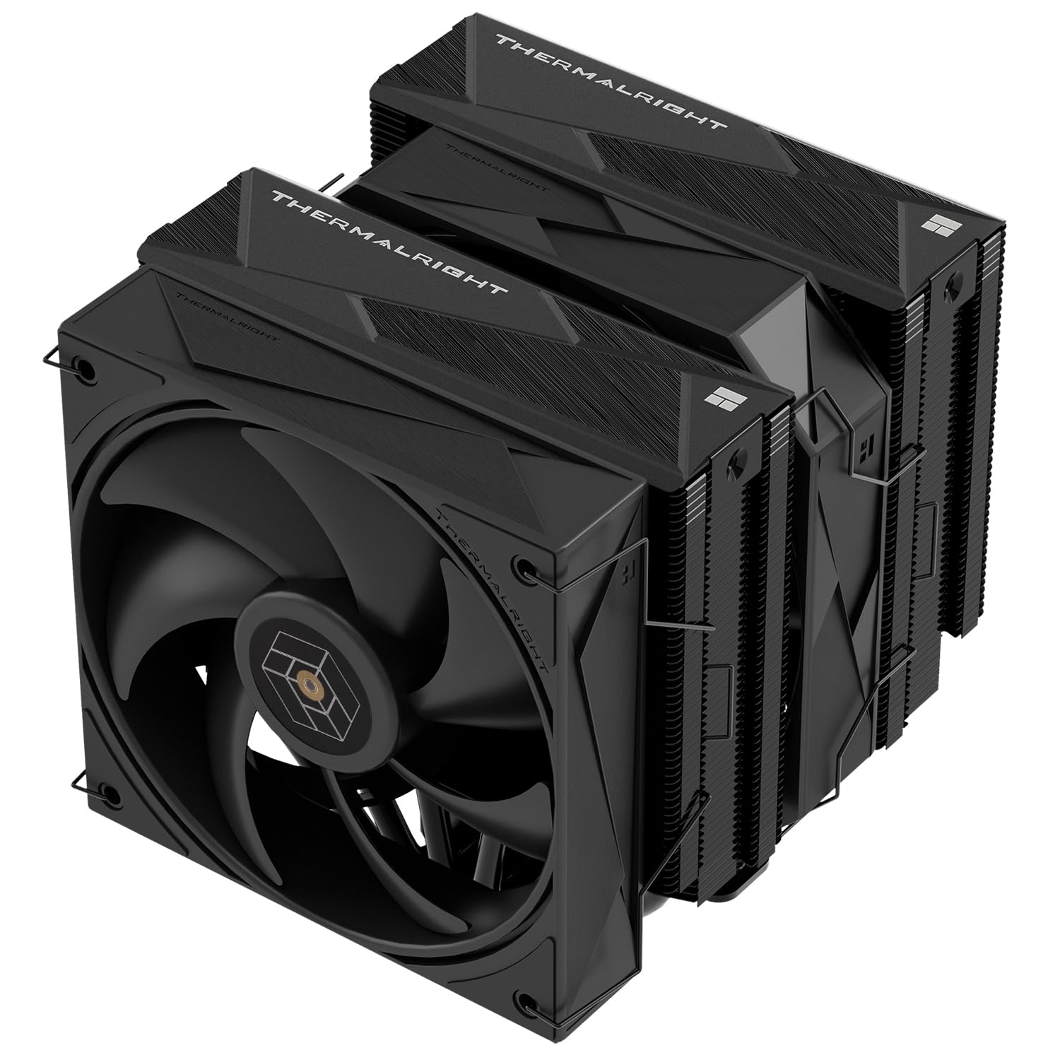 COOLER PARA CPU THERMALRIGHT ROYAL PRETOR 130 BLACK 158MM DUAL TOWER CON 6 HEAT PIPES - 1
