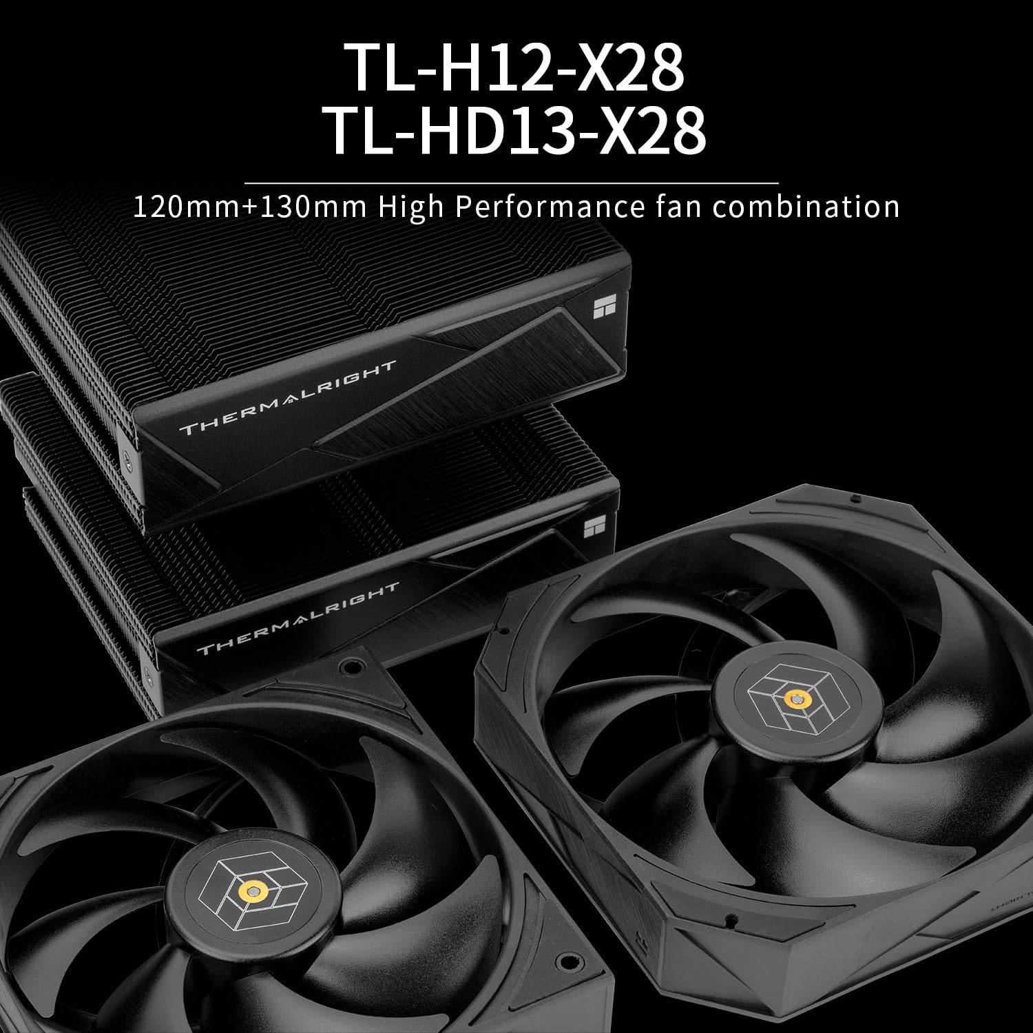 COOLER PARA CPU THERMALRIGHT ROYAL PRETOR 130 BLACK 158MM DUAL TOWER CON 6 HEAT PIPES - 4