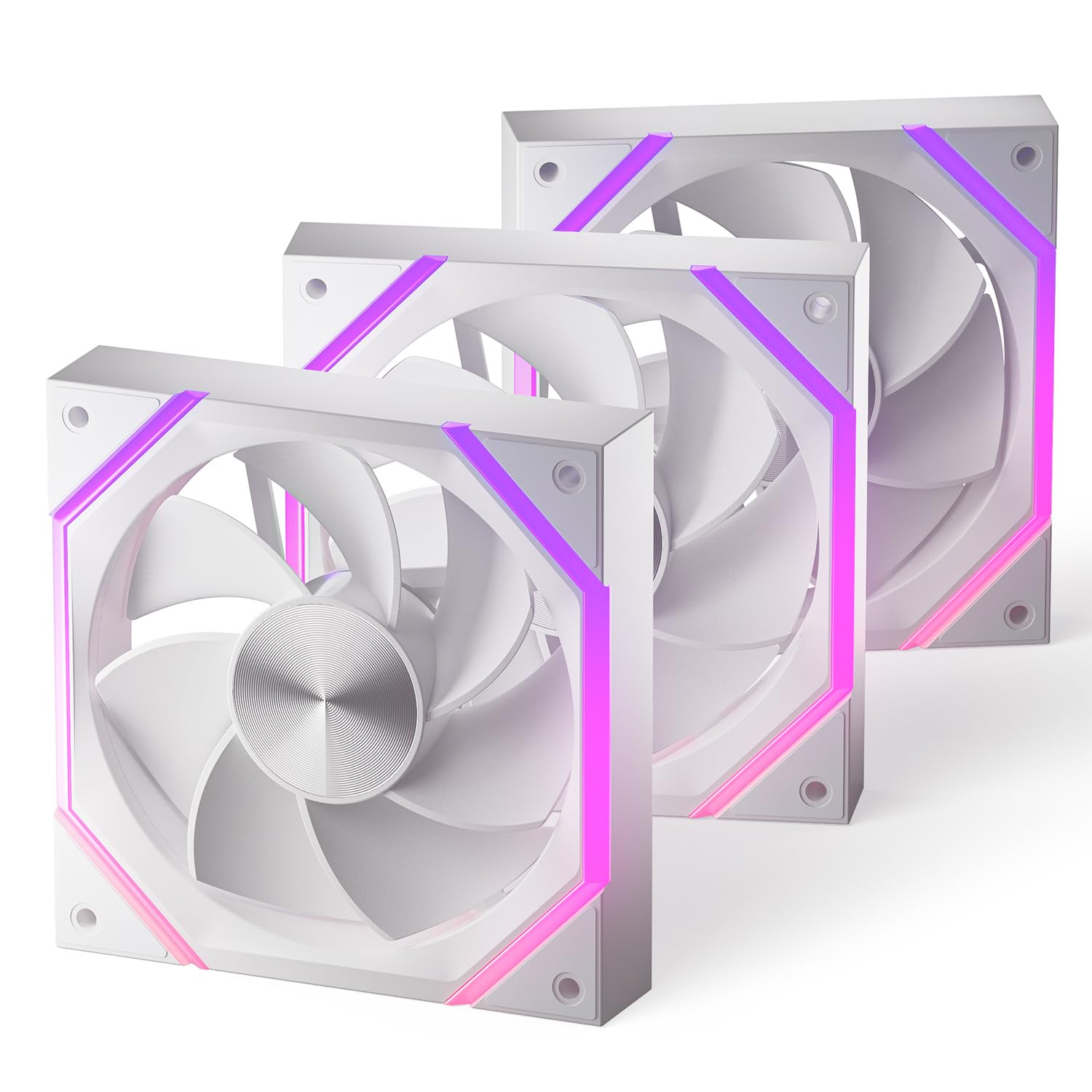 COOLER INTERNO ASIAHORSE NYOTA 120MM ARGB 800-1800 RPM SILENCIOSO - 1