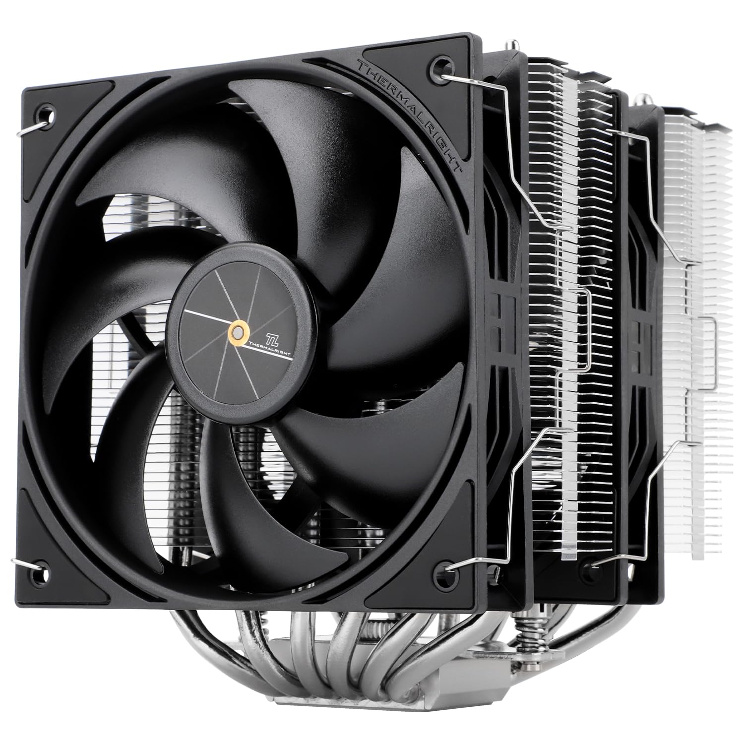 ENFRIADOR DE CPU THERMALRIGHT PEERLESS ASSASSIN 120 SE V3 DOBLE TORRE CON 6 HEAT PIPES Y VENTILADORES DUALES TL-P12 PWM - 1