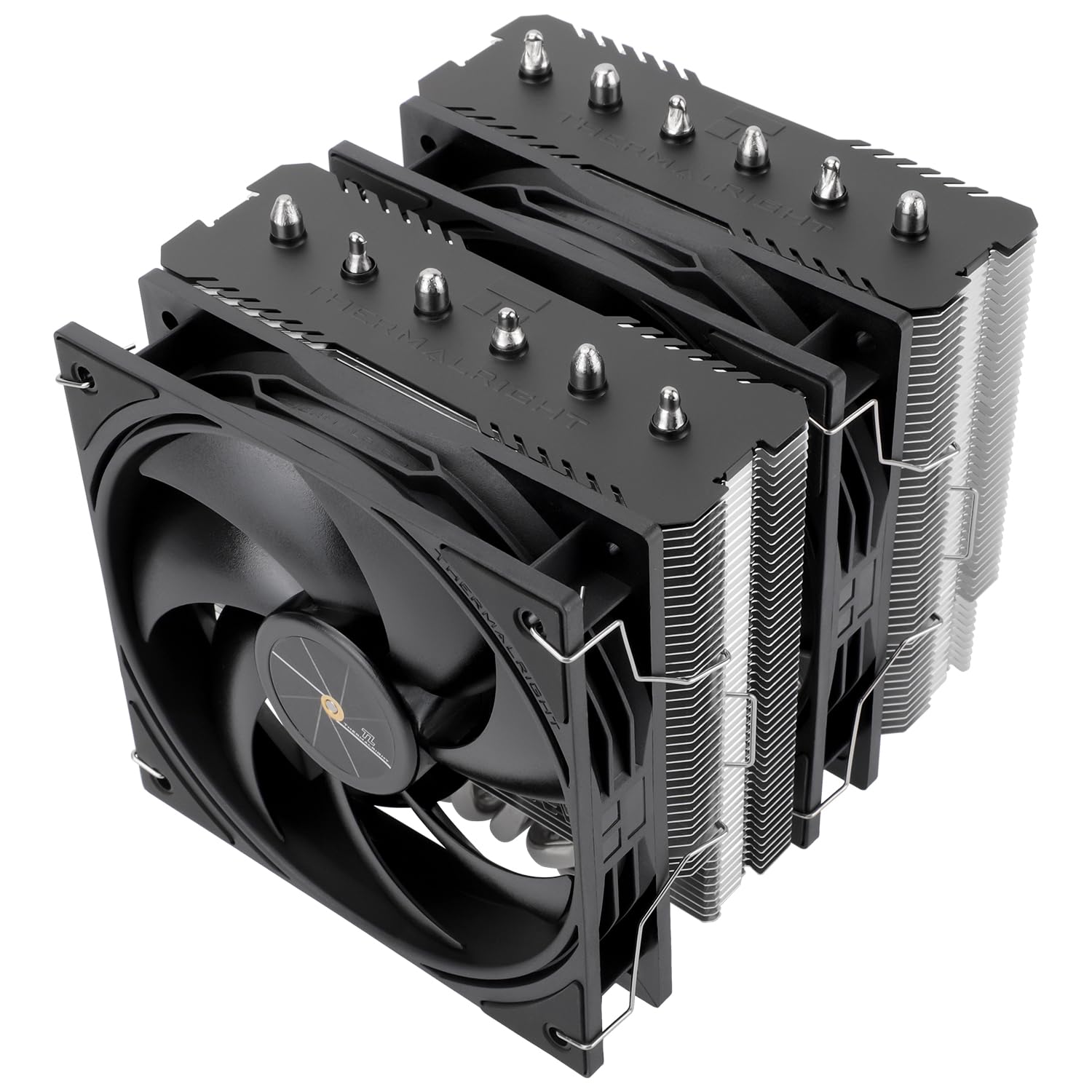 ENFRIADOR DE CPU THERMALRIGHT PEERLESS ASSASSIN 120 SE V3 DOBLE TORRE CON 6 HEAT PIPES Y VENTILADORES DUALES TL-P12 PWM - 4