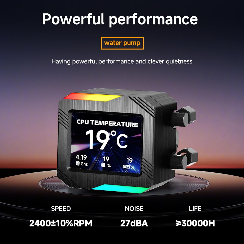 ENFRIADOR LÍQUIDO PARA CPU JUNGLE LEOPARD ASTROSHEL V2G 360 ARGB 360MM - 4