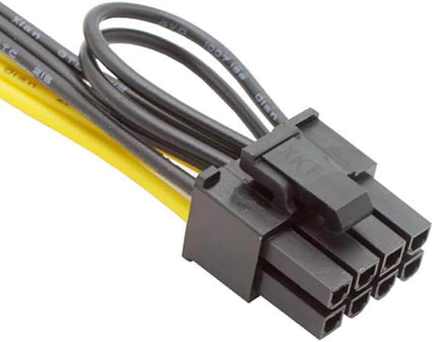 CABLE ADAPTADOR YIKAIEN 4 PIN MOLEX A 8 PIN (6+2 PIN) PARA GPU 22 CM PACK 2 - 4