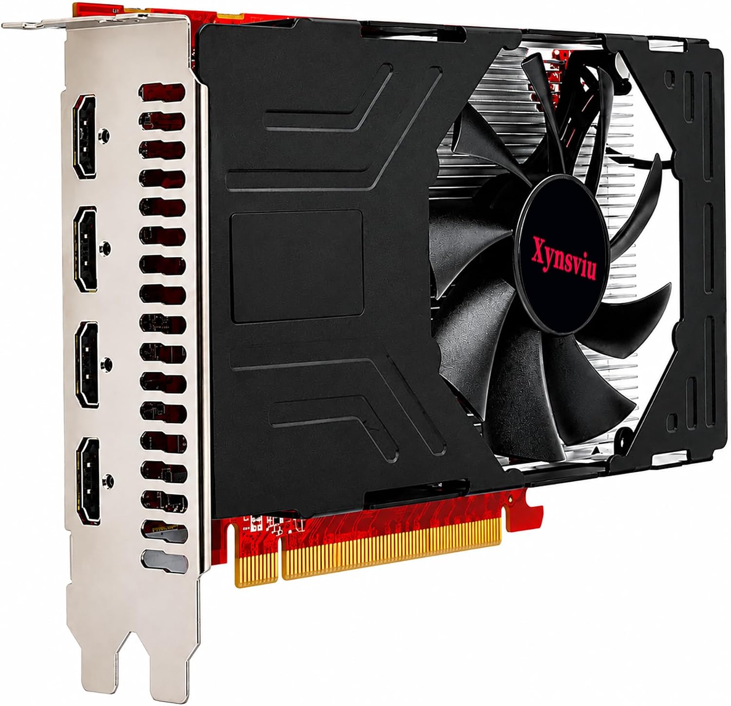 TARJETA DE VIDEO XYNSVIU RX560 4GB GDDR5 4 HDMI - 1