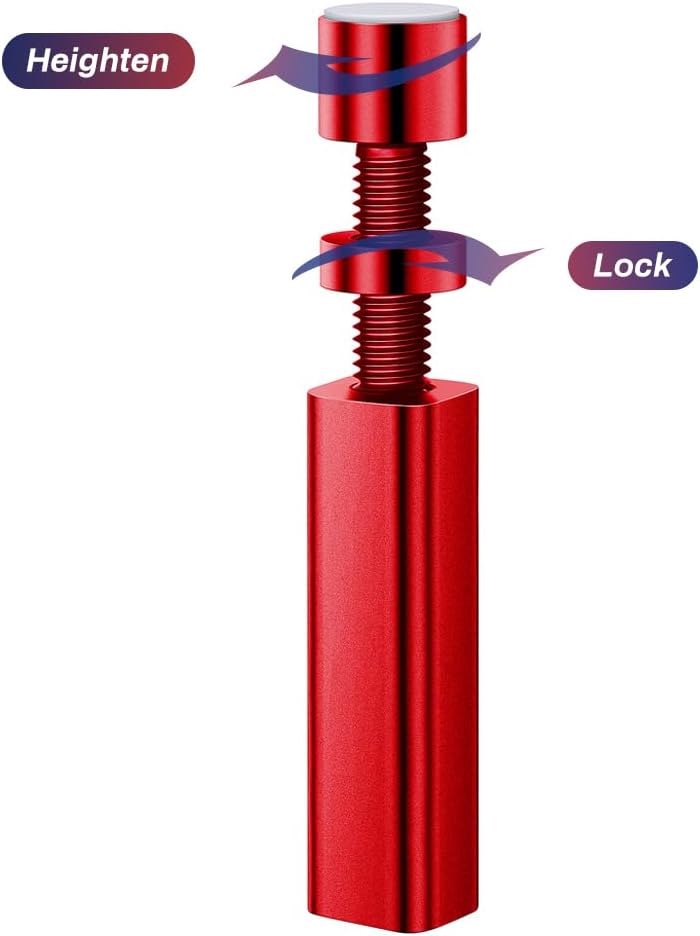 SOPORTE PARA TARJETA GRÁFICA AVERZELLA GPU SAG HOLDER BRACKET ALUMINIO ROJO L - 3