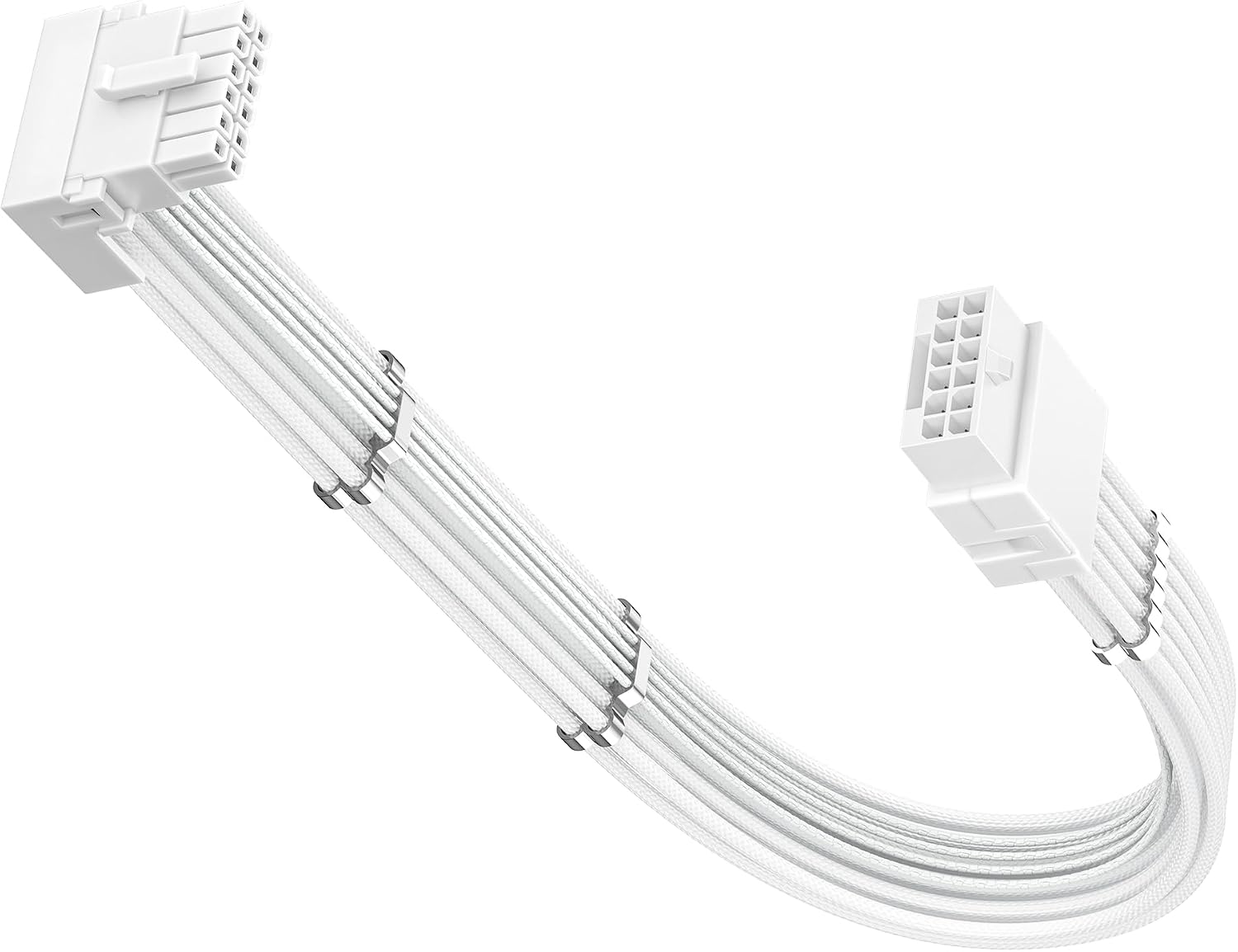 CABLE DE EXTENSIÓN PCIE 5.0/5.1 16 PINES FASGEAR TIPO B BLANCO - 1