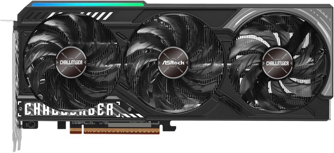 TARJETA DE VIDEO ASROCK RADEON RX 9070 CHALLENGER 16GB OC - 2