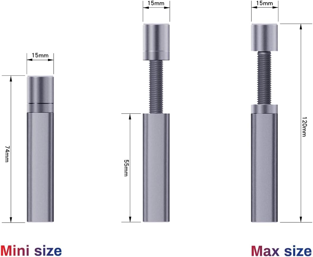 SOPORTE PARA TARJETA GRÁFICA AVERZELLA GPU SAG HOLDER BRACKET L TITANIO GRIS - 5