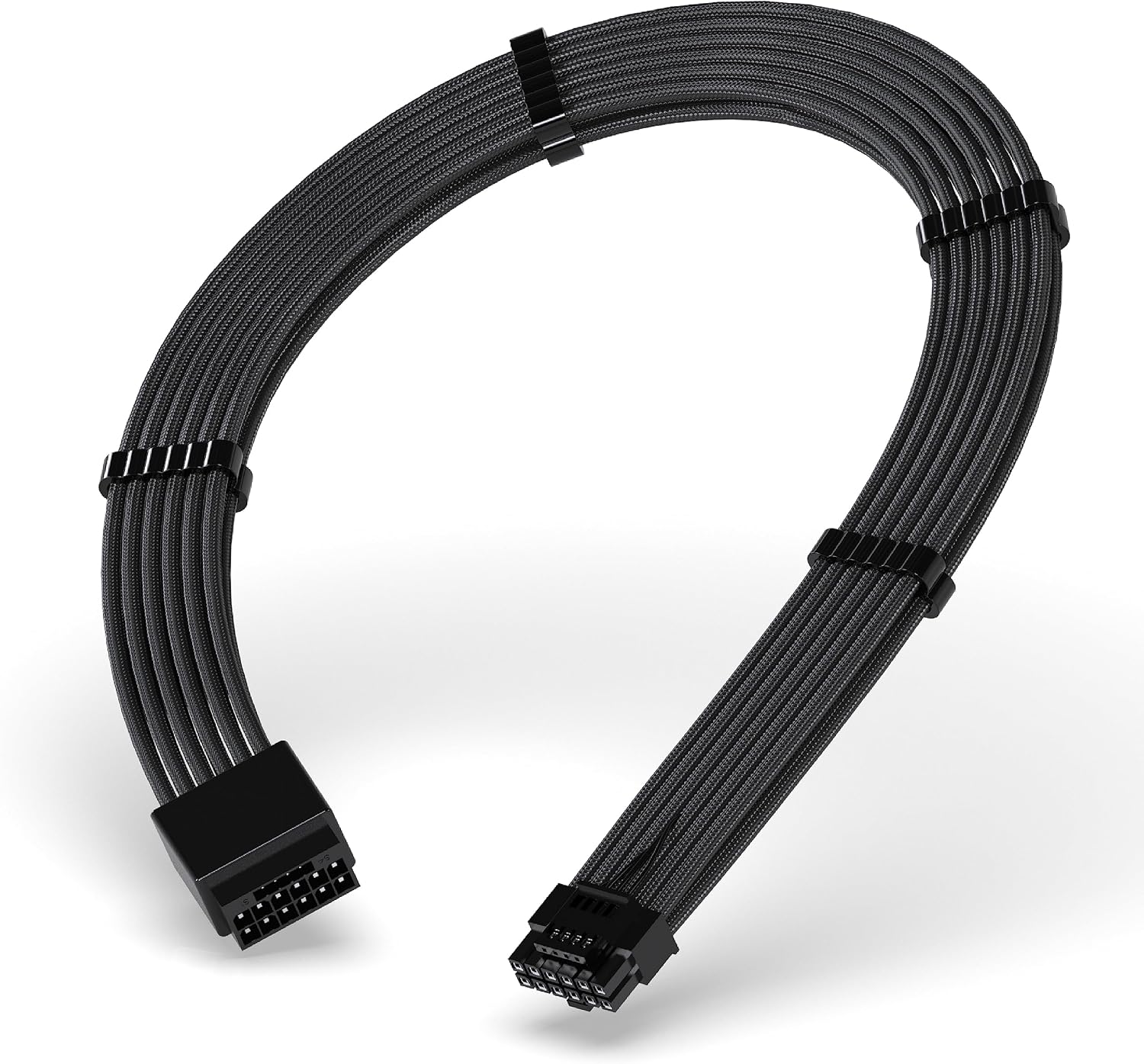CABLE DE EXTENSIÓN EZDIY-FAB 16PIN (12+4) 12VHPWR PCIE 5.0 PARA GPU COMPATIBLE CON RTX 5080, 5070, 4090, 4080, 4070 - 1