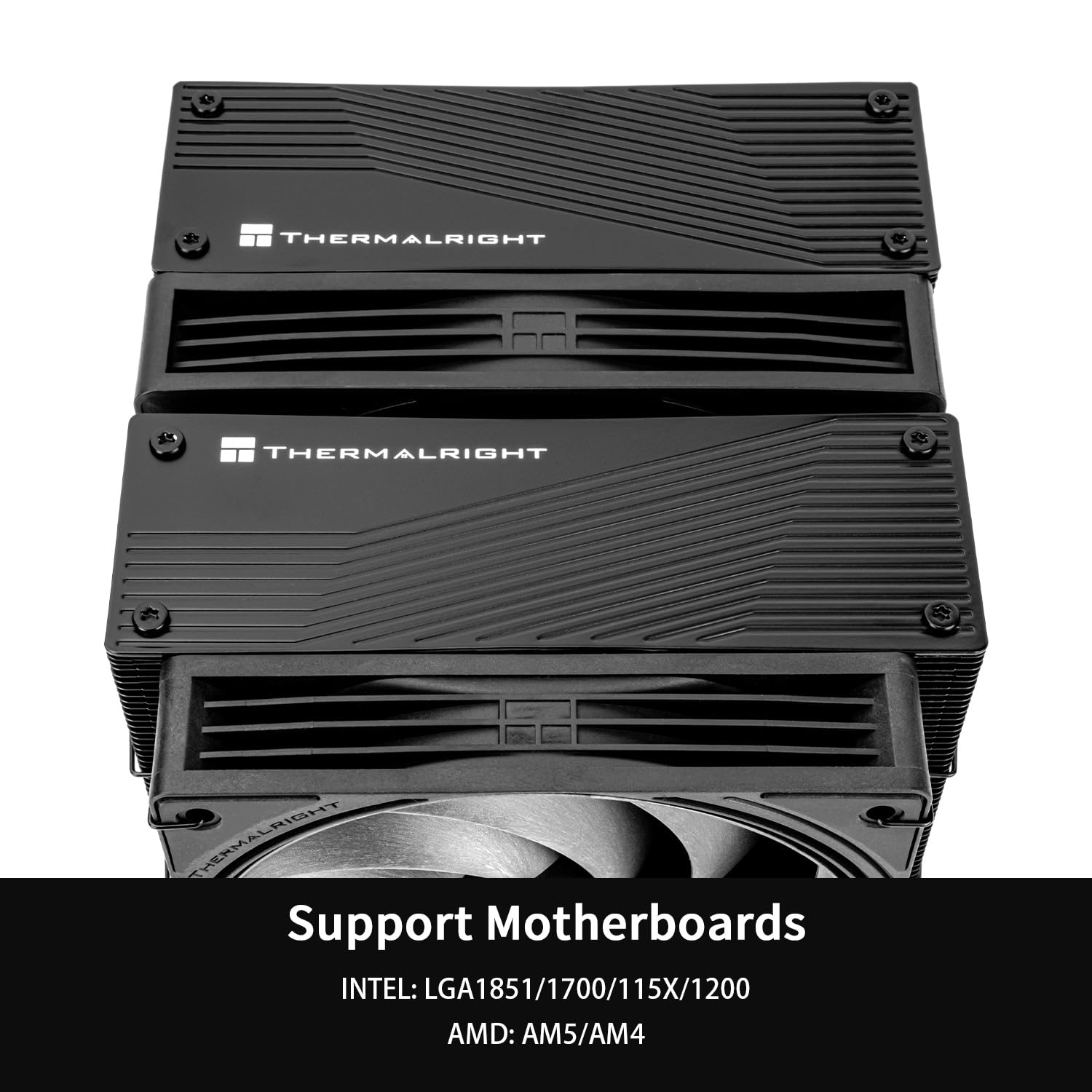 ENFRIADOR DE CPU THERMALRIGHT PHANTOM SPIRIT 140 BLACK 7 HEAT PIPES - 4