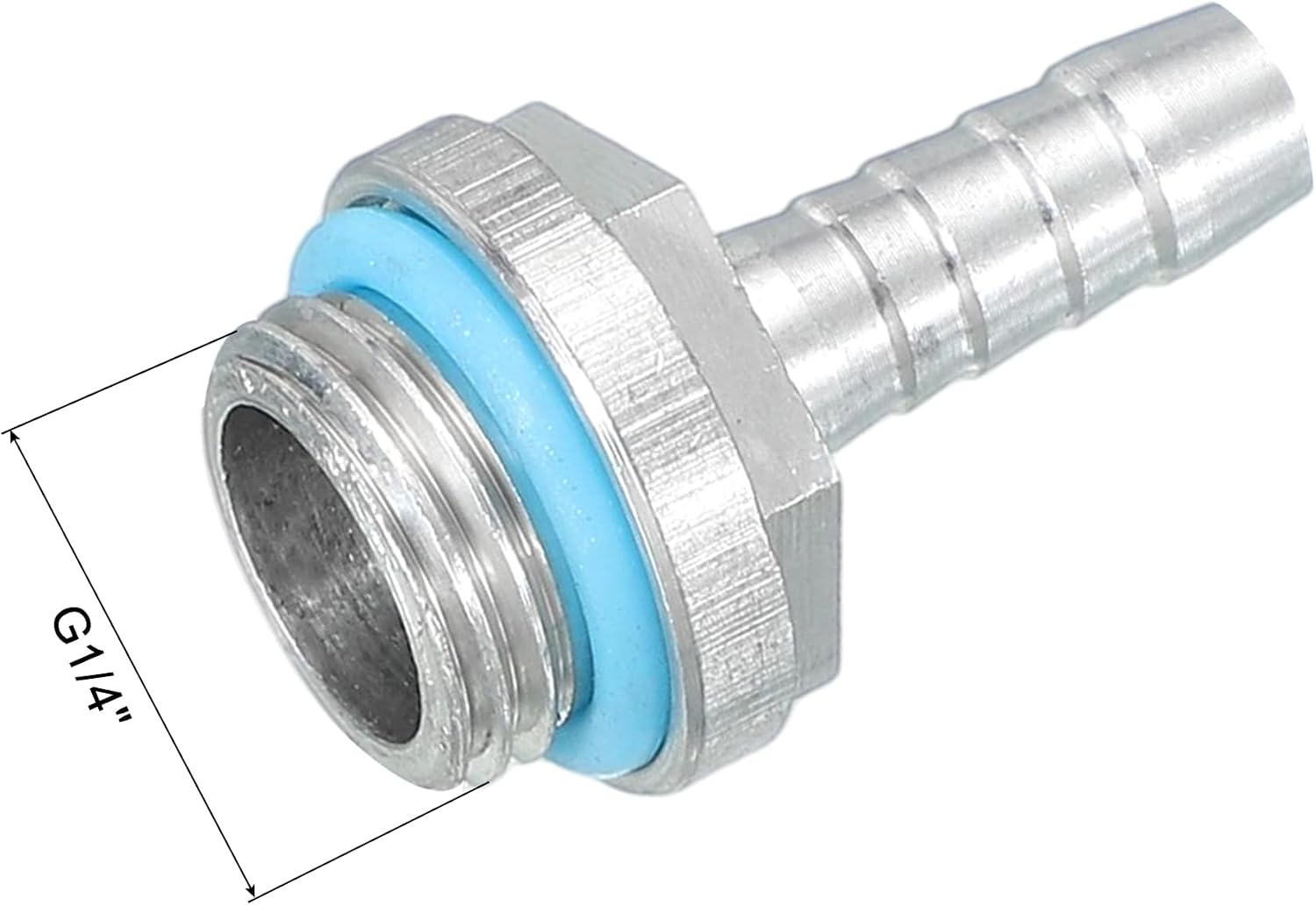 CONECTORES PARA REFRIGERACIÓN LÍQUIDA UXCELL G1/4 CON BOQUILLA 6MM OD PACK 8 - 3