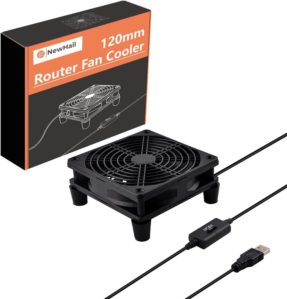 COOLER INTERNO NEWHAIL 120MM CON CONTROL DE VELOCIDAD USB 5V - 1