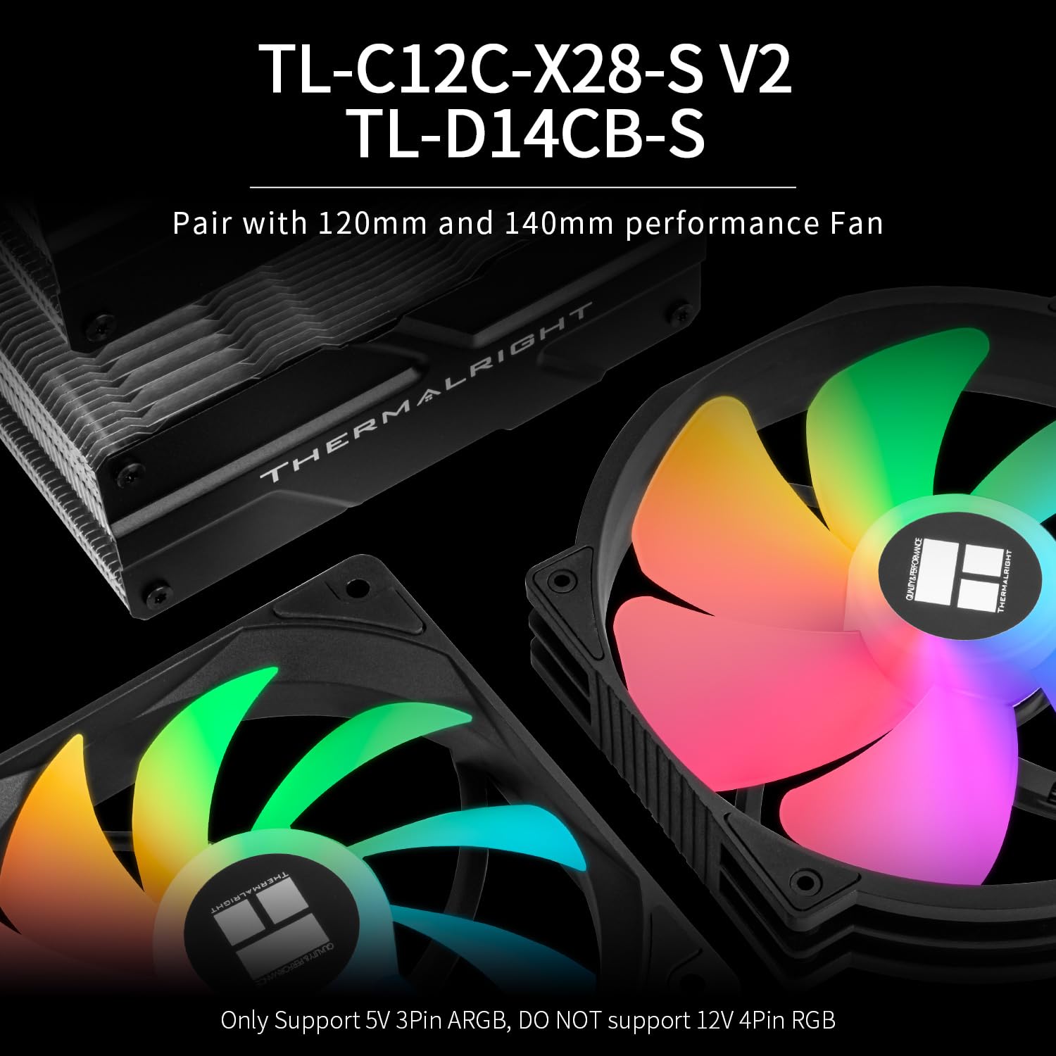 ENFRIADOR DE CPU THERMALRIGHT PEERLESS ASSASSIN 140 SE ARGB DOBLE TORRE CON VENTILADORES - 4