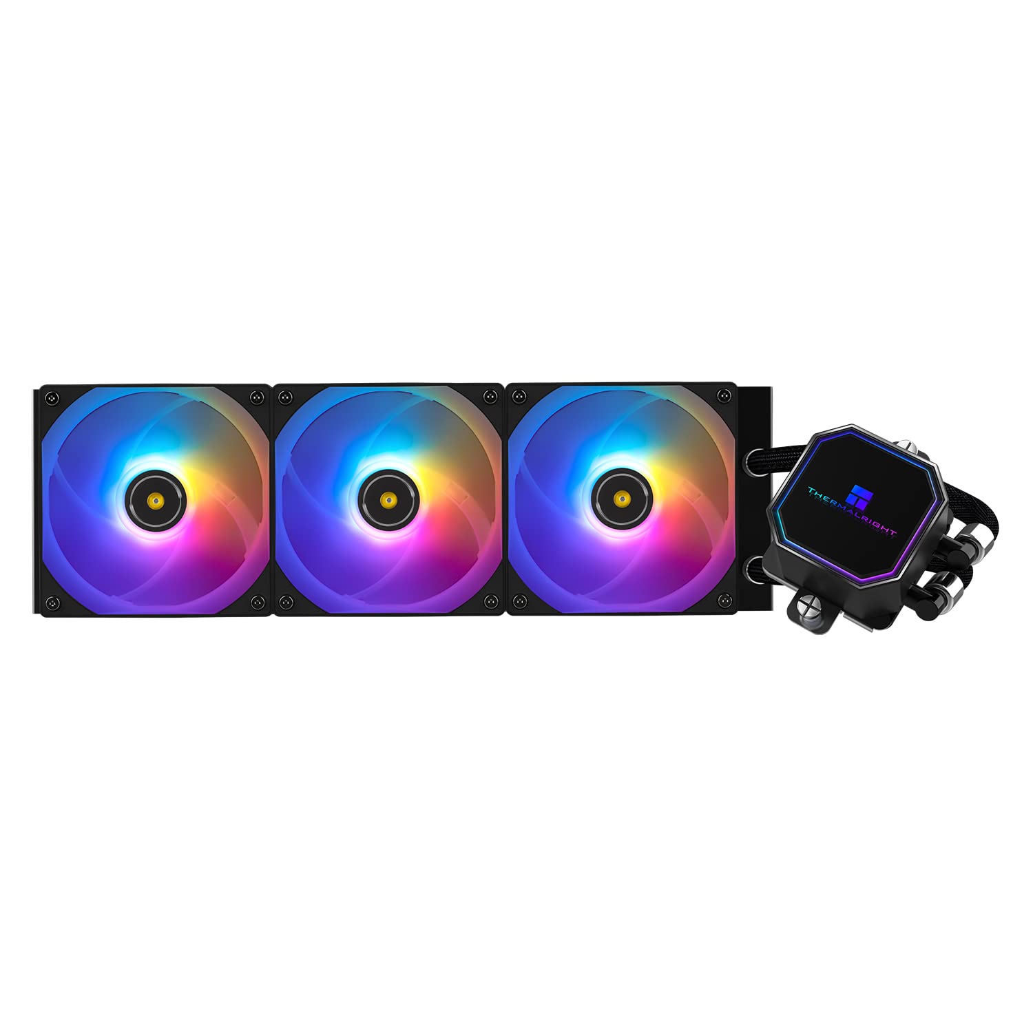 ENFRIADOR LÍQUIDO PARA CPU THERMALRIGHT FROZEN PRISM 360 BLACK ARGB - 1