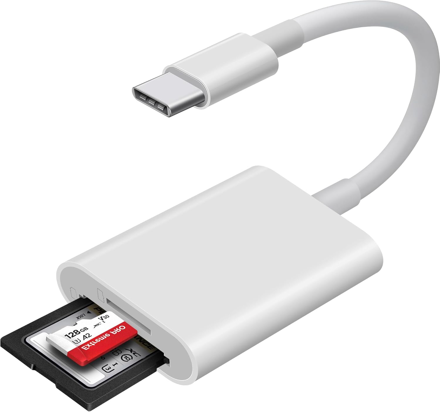 LECTOR DE TARJETAS SD USB C WNXSLOAD CON RANURAS SD Y MICROSD PARA IPHONE 15 16 Y MACBOOK - 1