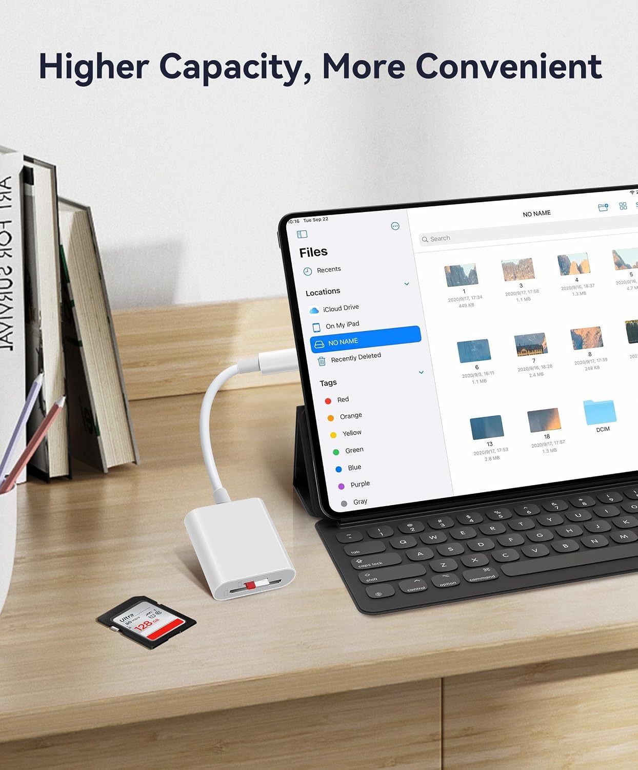 LECTOR DE TARJETAS SD USB C WNXSLOAD CON RANURAS SD Y MICROSD PARA IPHONE 15 16 Y MACBOOK - 5