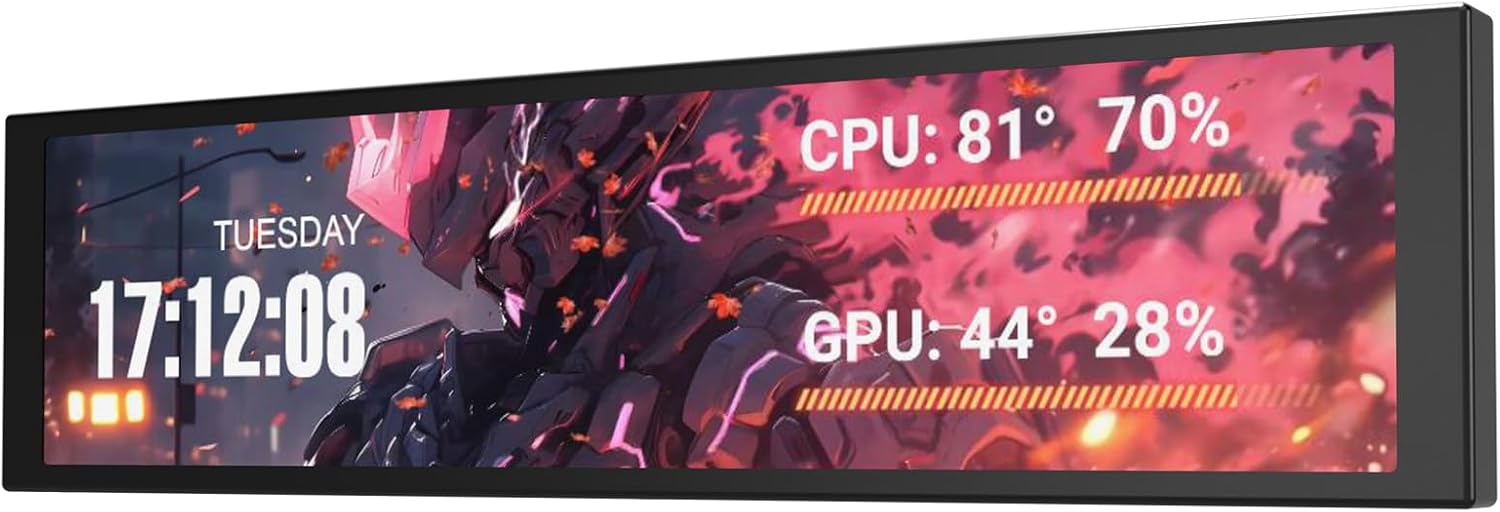 MONITOR PARA PC DARKFLASH V92 9.2 PULGADAS IPS 1920X462 NEGRO - 1