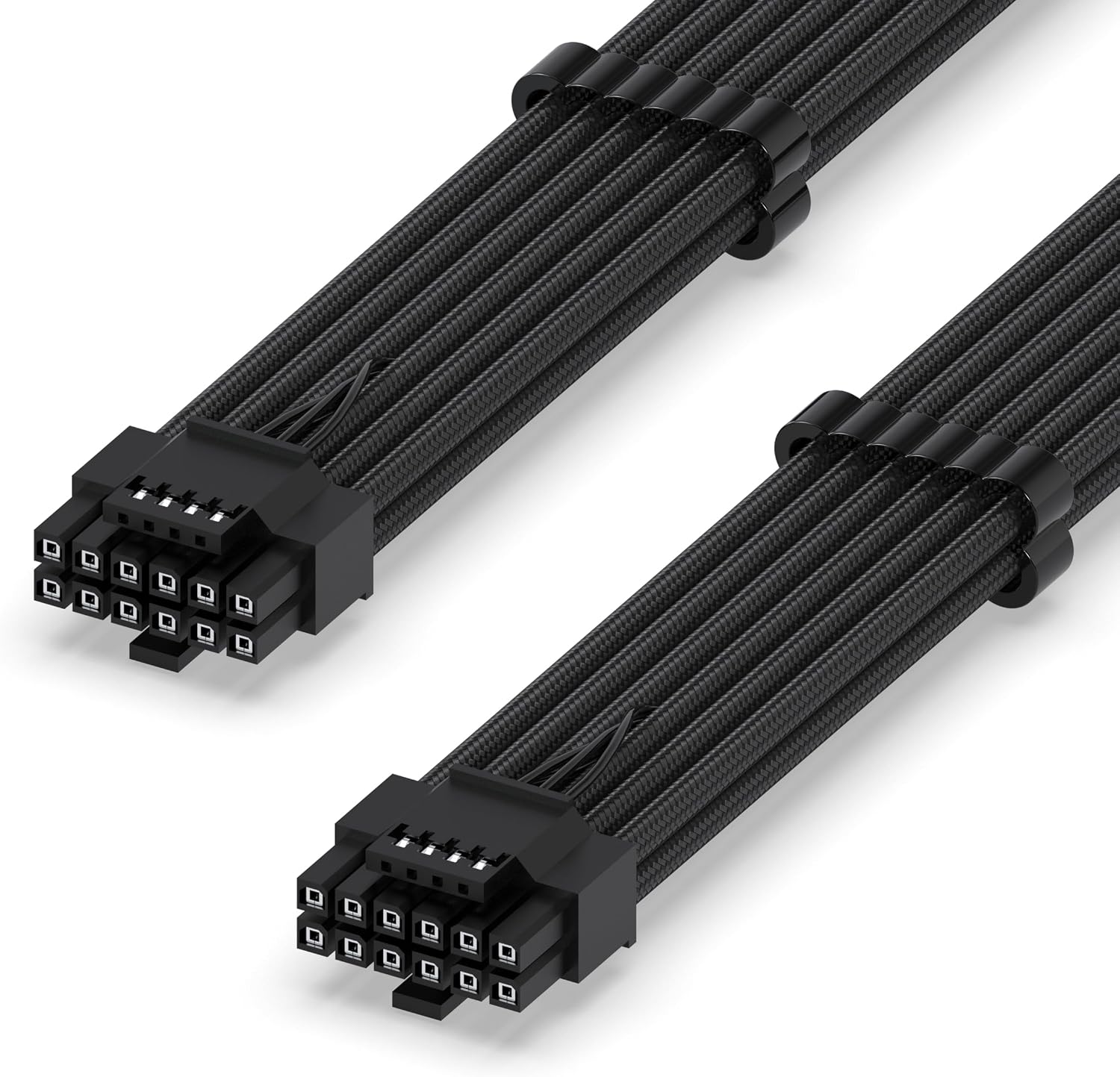 CABLE DE ALIMENTACIÓN EZDIY-FAB 12VHPWR 12V-2X6 600W 60CM NEGRO - 1