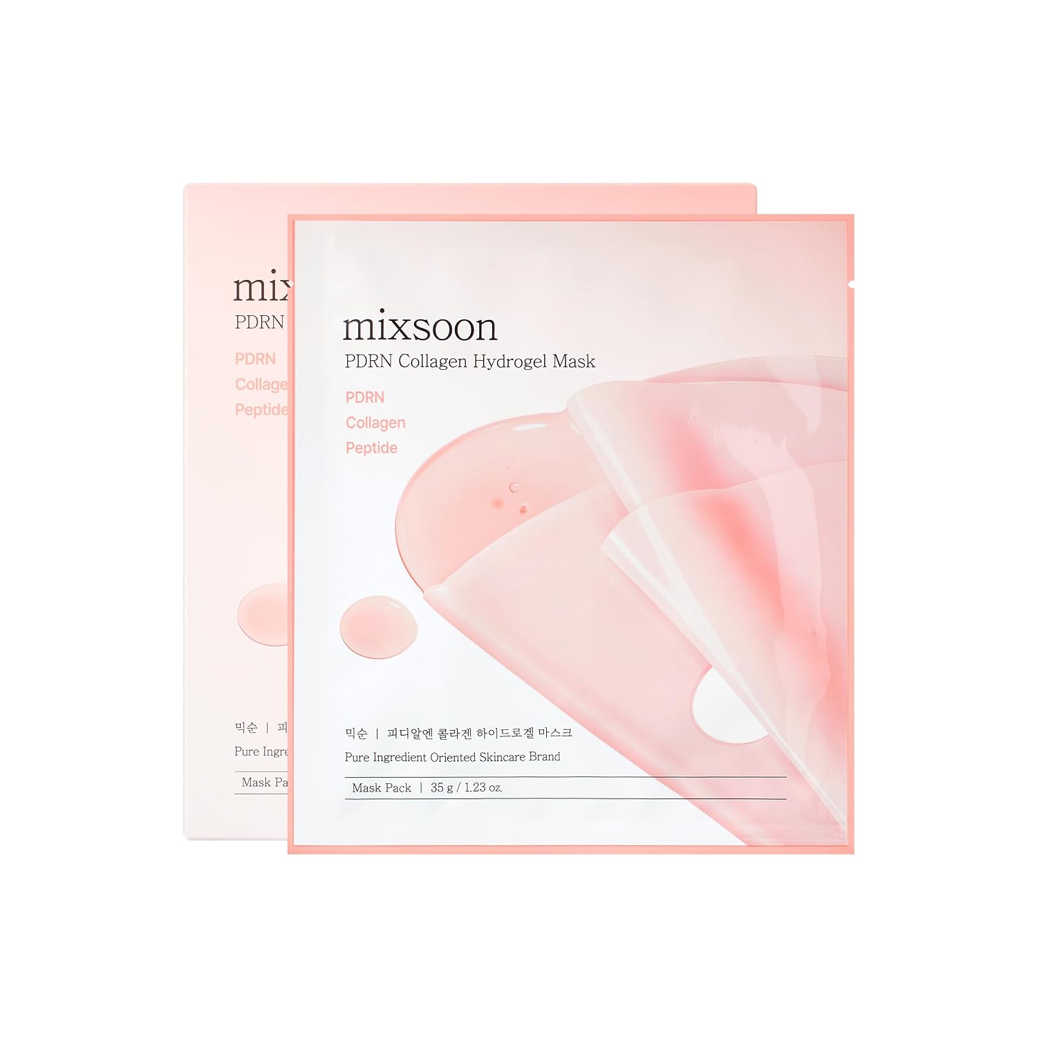 MASCARILLA FACIAL MIXSOON COLLAGEN HYDROGEL CON PDRN PACK 5 UNIDADES - 1