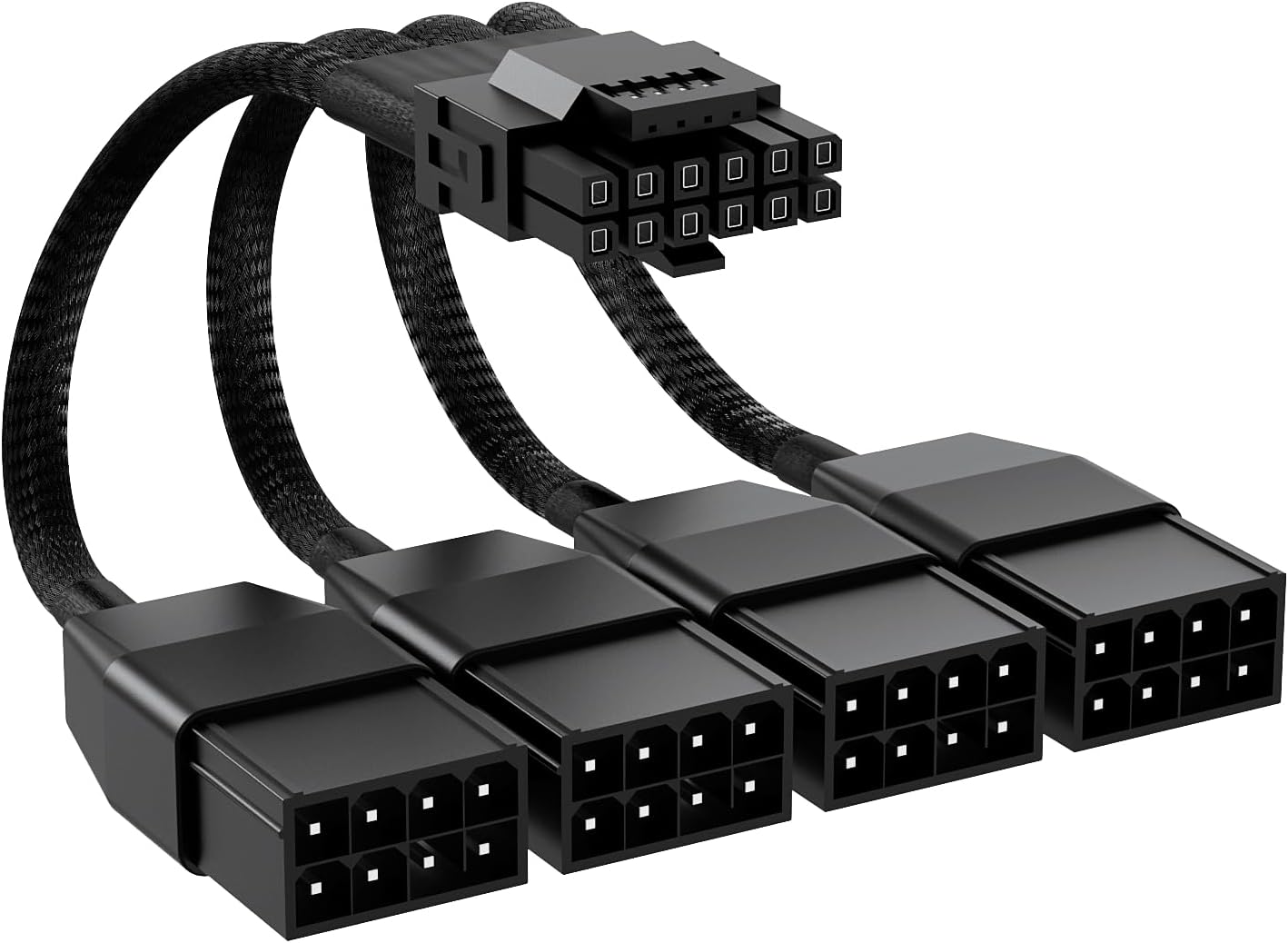 CABLE 12VHPWR ALYYDBG 600W 16 PINES MACHO A 4X8 PINES HEMBRA PARA GPU - 1