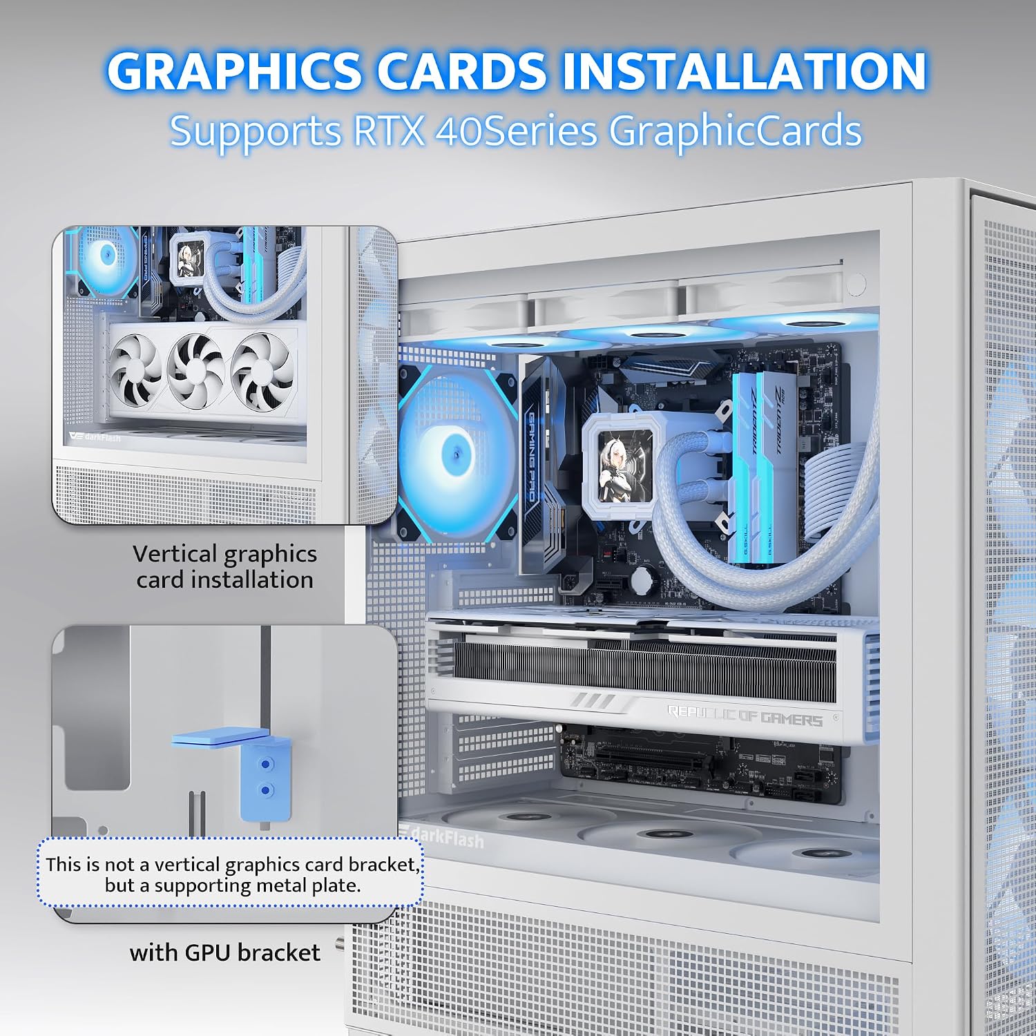 GABINETE PC FULL TOWER DARKFLASH AIR NOVA E-ATX NEGRO - 4