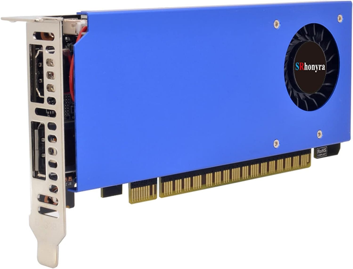 TARJETA DE VIDEO SRHONYRA GTX 1050 TI 4GB LOW PROFILE - 1