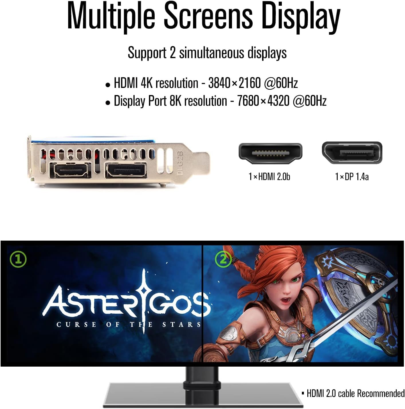 TARJETA DE VIDEO SRHONYRA GTX 1050 TI 4GB LOW PROFILE - 3