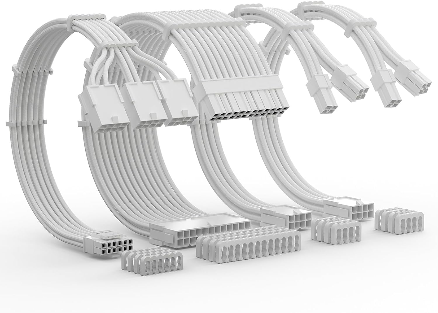 CABLE DE EXTENSIÓN ASIAHORSE 12VHPWR KIT 30 CM 16AWG PCIE 5.0 PARA PSU - 1
