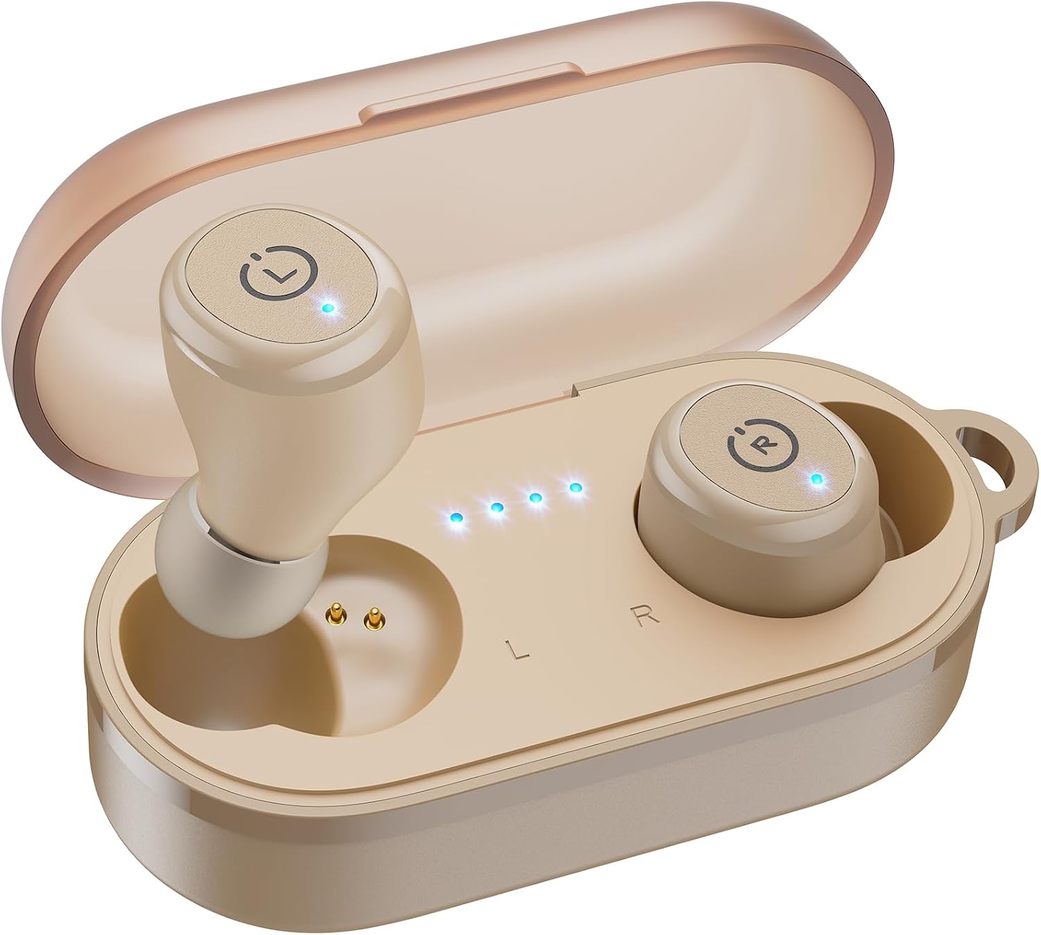 AUDÍFONOS TRUE WIRELESS TOZO T10 CON CARGA INALÁMBRICA Y RESISTENCIA IPX8 - 1