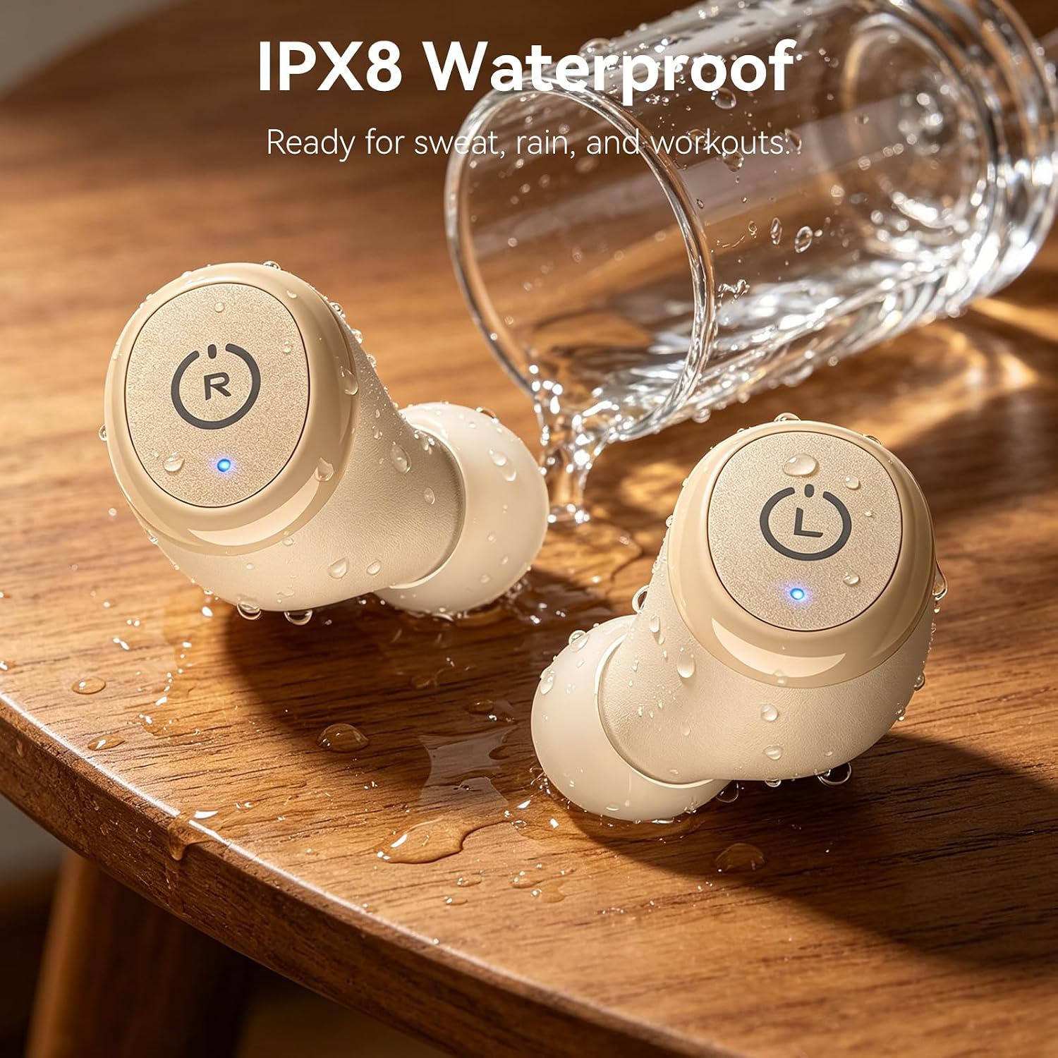 AUDÍFONOS TRUE WIRELESS TOZO T10 CON CARGA INALÁMBRICA Y RESISTENCIA IPX8 - 5