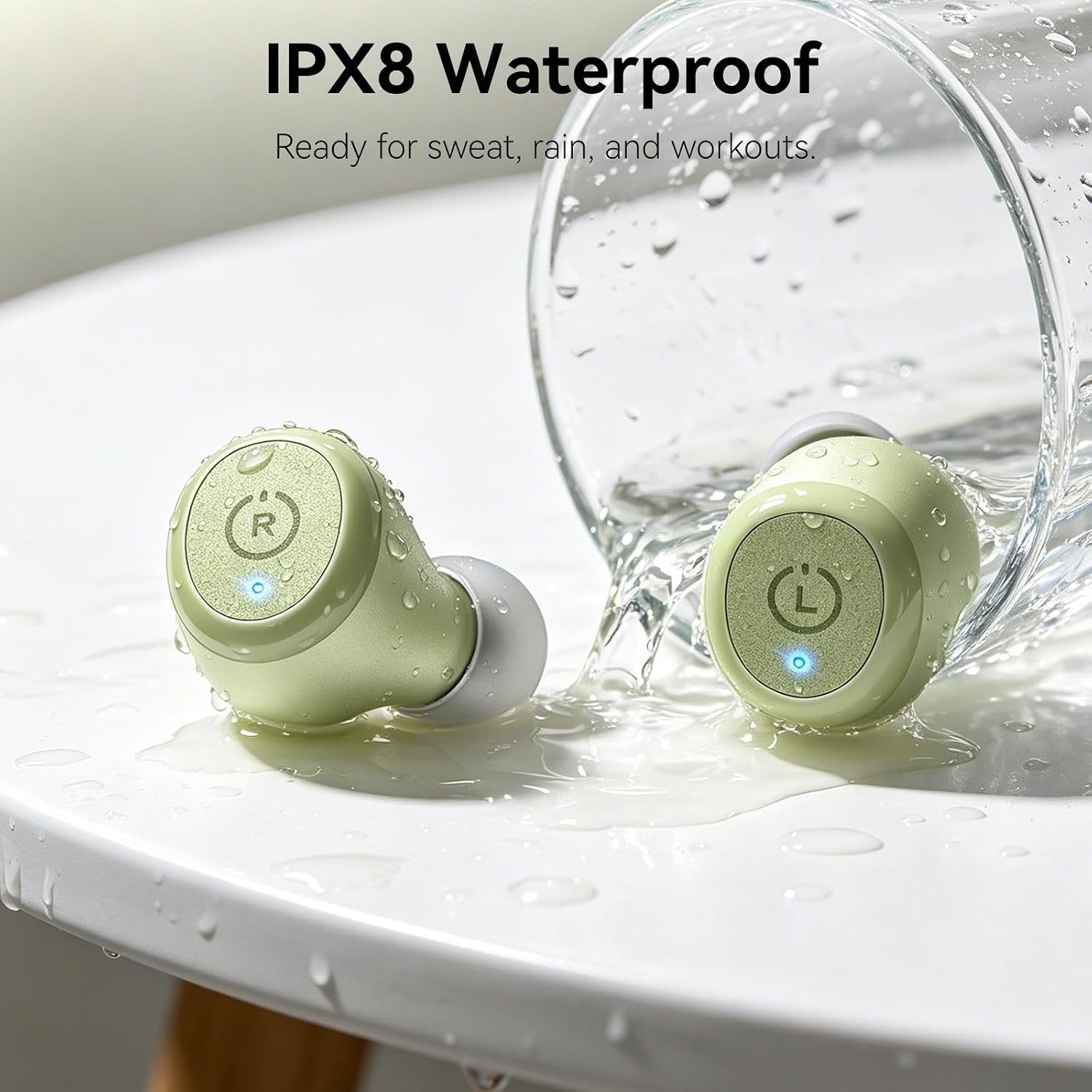 AUDÍFONOS TRUE WIRELESS TOZO T10 CON CARGA INALÁMBRICA Y RESISTENCIA IPX8 - 5
