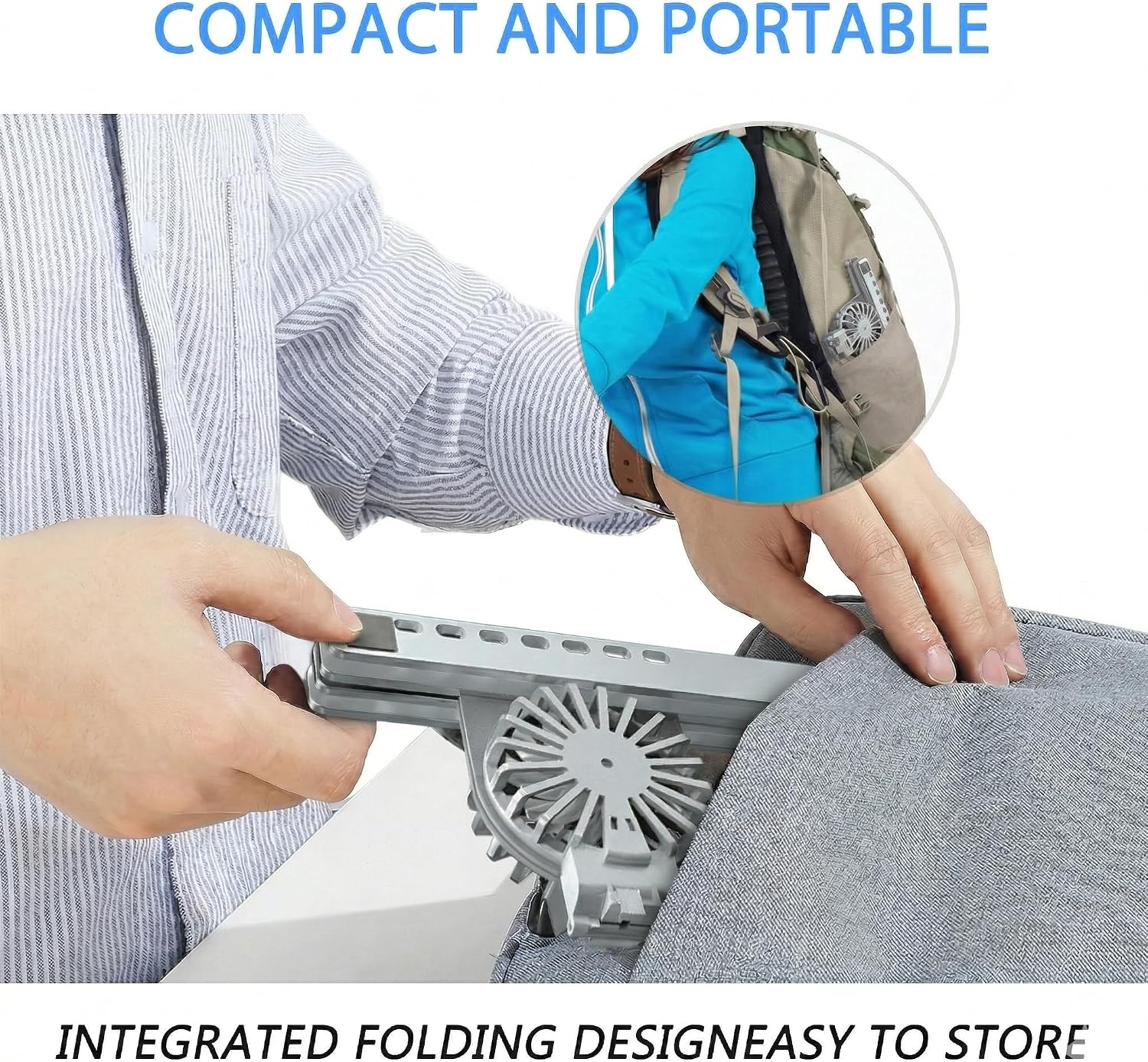 BASE REFRIGERANTE PARA LAPTOP ATTOE C9 PRO CON DOBLE VENTILADOR RGB Y ALTURA AJUSTABLE PARA NOTEBOOKS DE 11 A 17 PULGADAS - 4