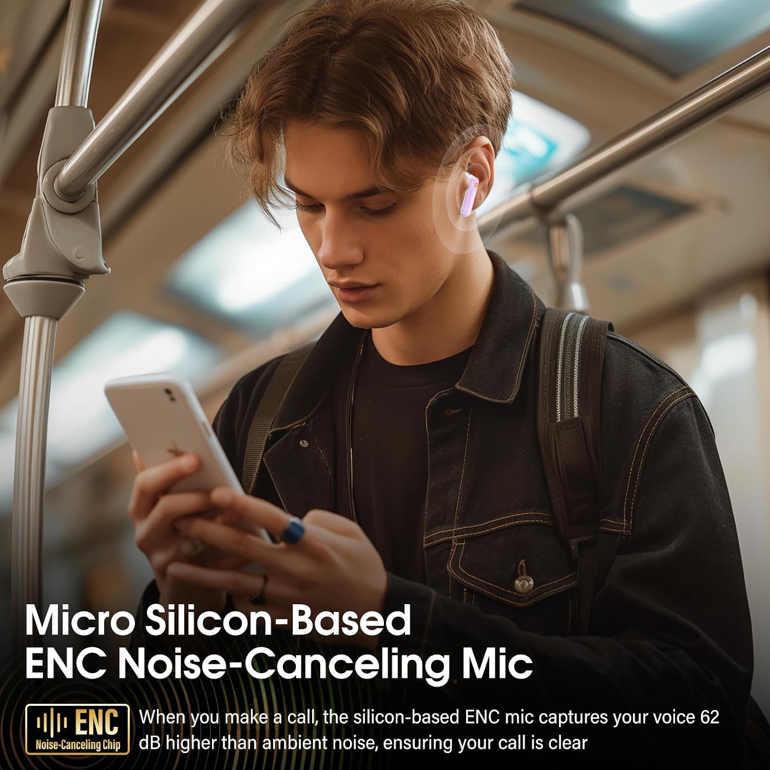 AUDÍFONOS IN-EAR THUNELEC ACTIVE NOISE CANCELLING 48H TRUE WIRELESS - 5