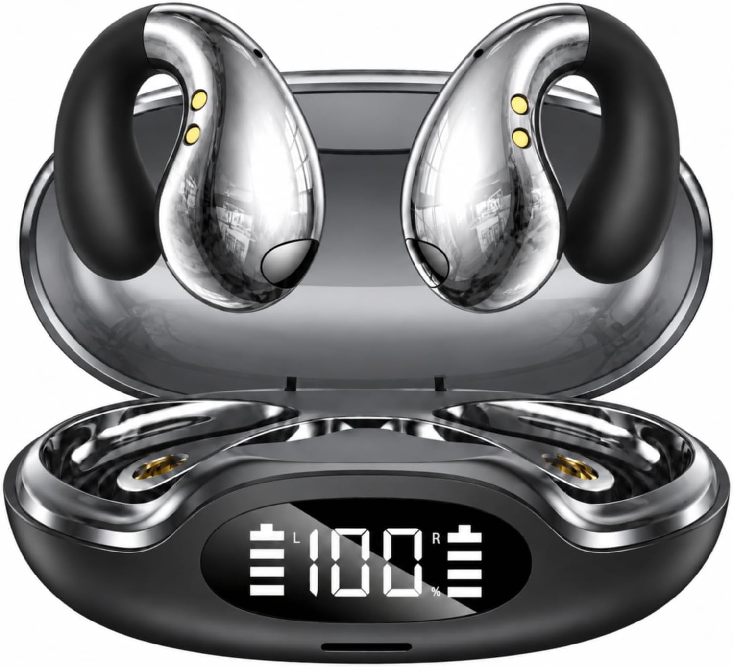 AUDÍFONOS BOYTOND ULTRA OPEN EAR CLIP ON PARA RUNNING Y EJERCICIO - 1