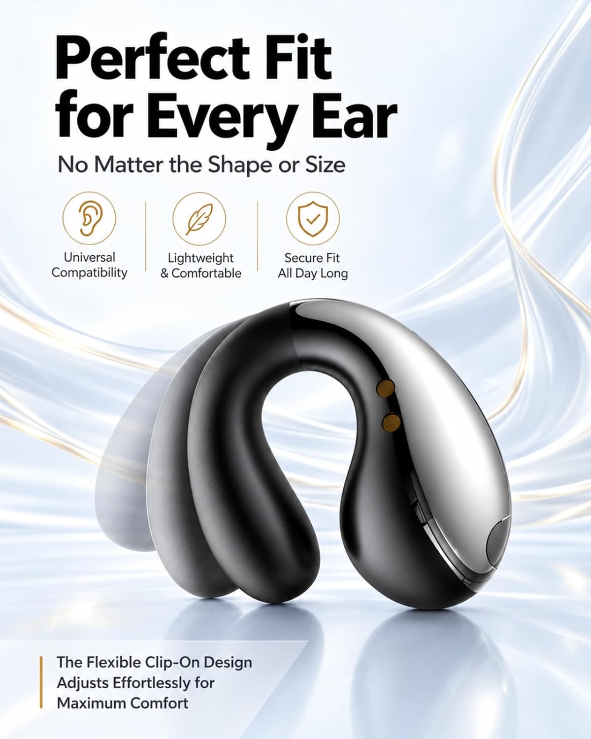 AUDÍFONOS BOYTOND ULTRA OPEN EAR CLIP ON PARA RUNNING Y EJERCICIO - 3