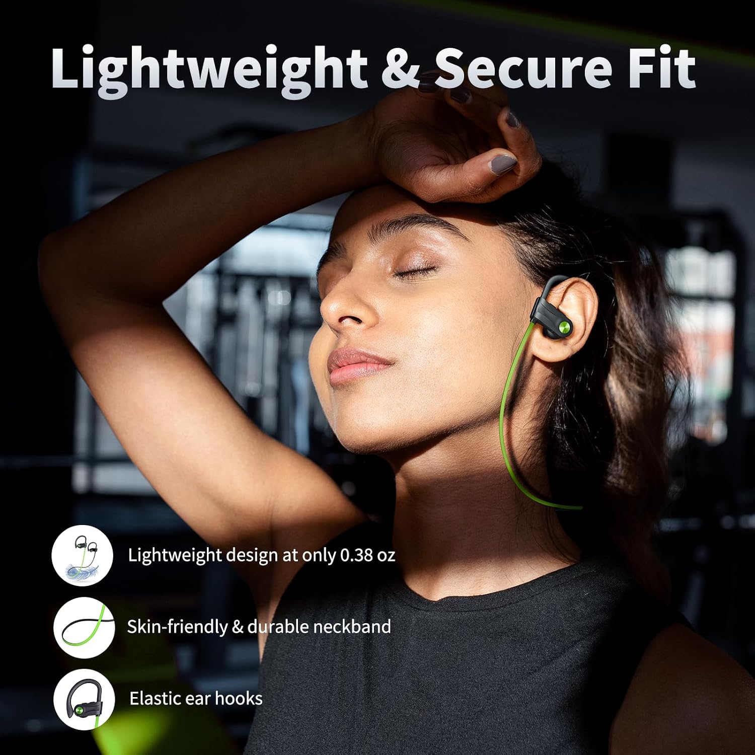 AUDÍFONOS BLUETOOTH JOYWISE SPORT INALÁMBRICOS CON 16 HORAS DE REPRODUCCIÓN - 3