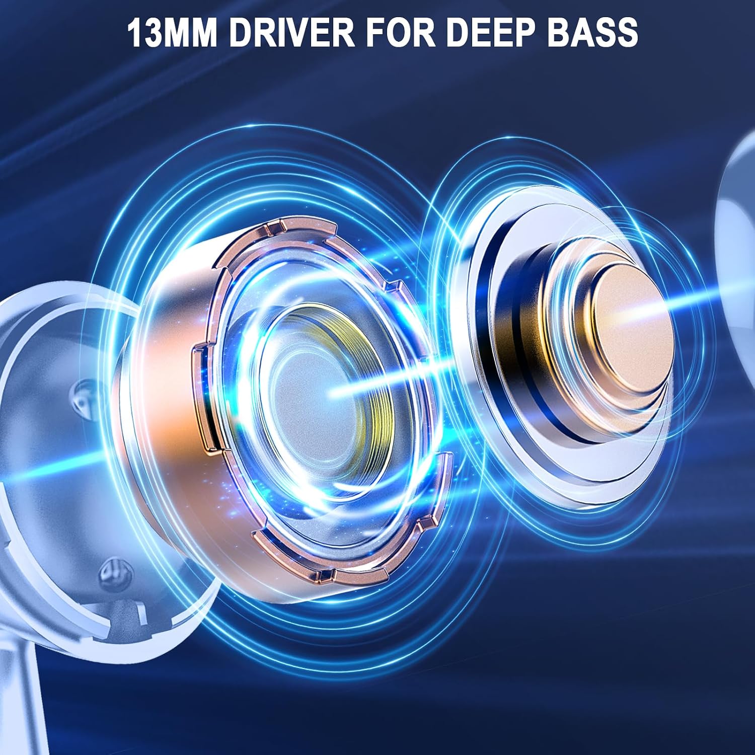 AUDÍFONOS TRUE WIRELESS JXREV J53 BLUETOOTH 5.4 CON LED Y BASS 6D - 4