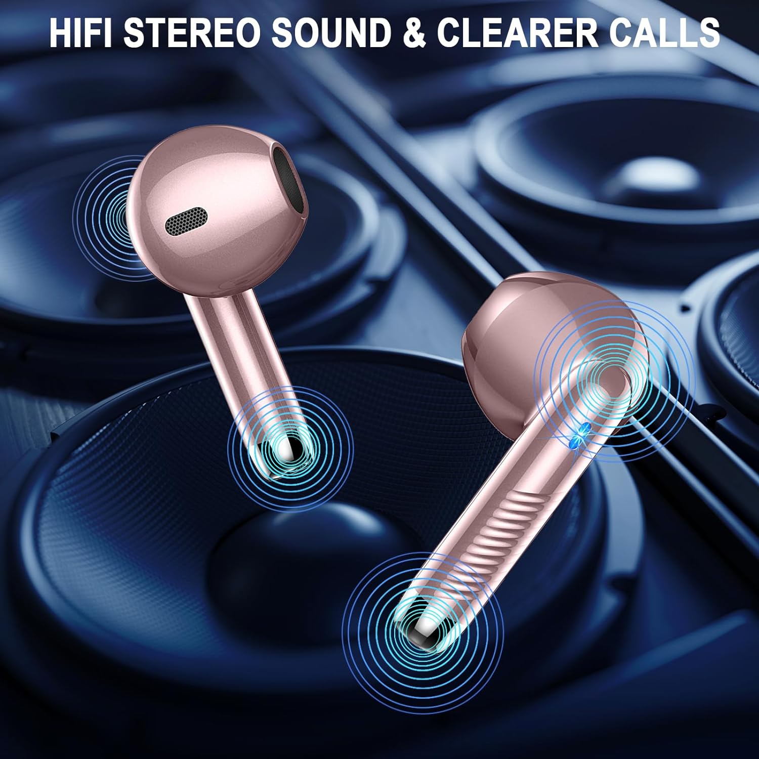AUDÍFONOS INALÁMBRICOS JXREV BLUETOOTH 5.4 TRUE WIRELESS IN-EAR - 3