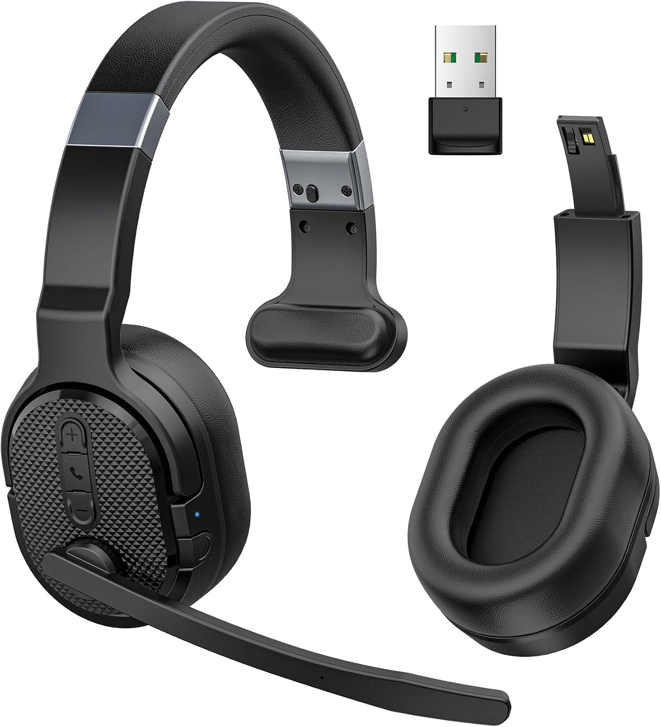 AUDÍFONOS BLUETOOTH COSMUSIS TRUCKER CON DONGLE Y MICRÓFONO CON CANCELACIÓN DE RUIDO - 1