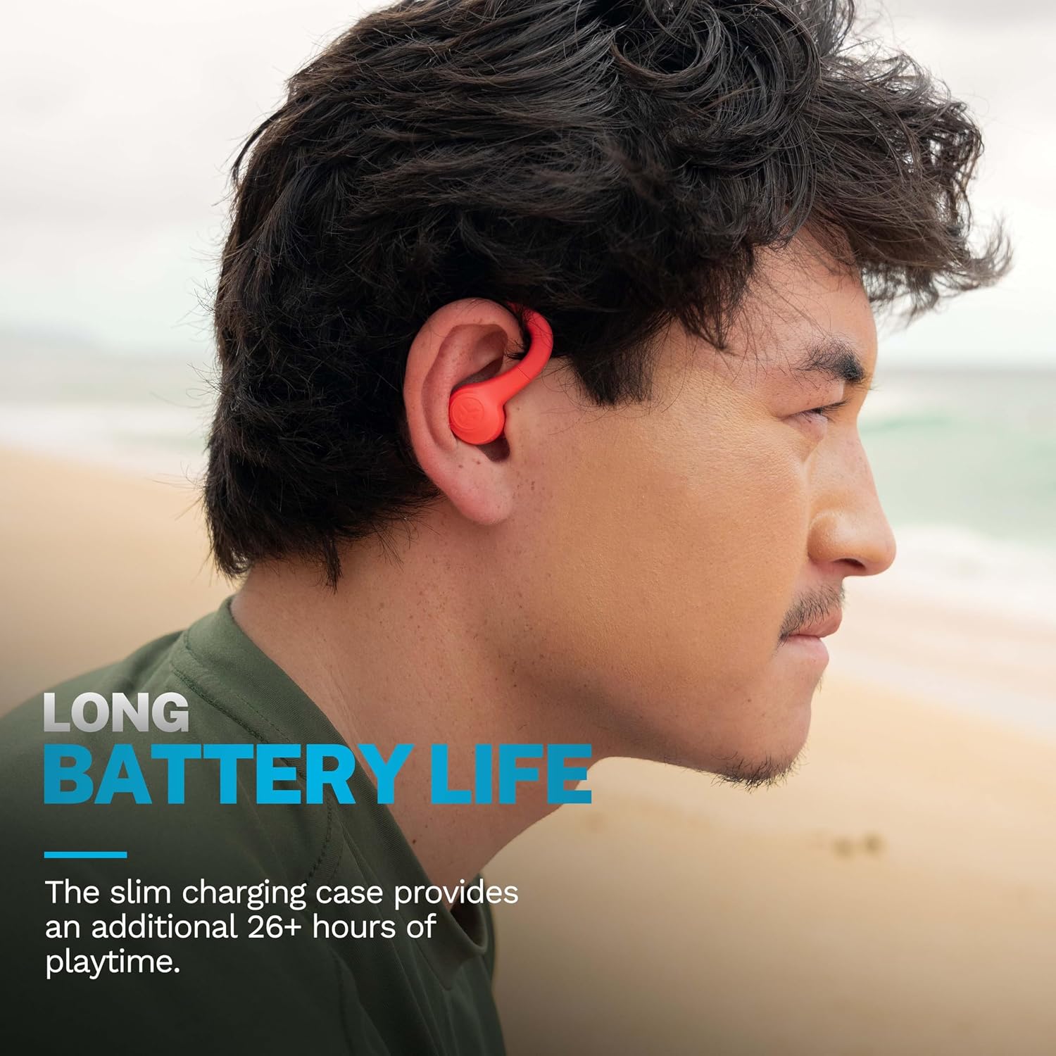 AUDÍFONOS TRUE WIRELESS JLAB GO SPORT+ CORAL - 3